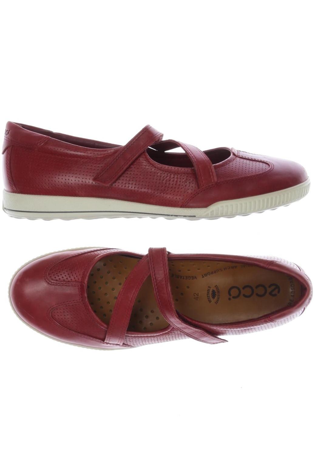 

Ecco Damen Ballerinas, rot, Gr. 42