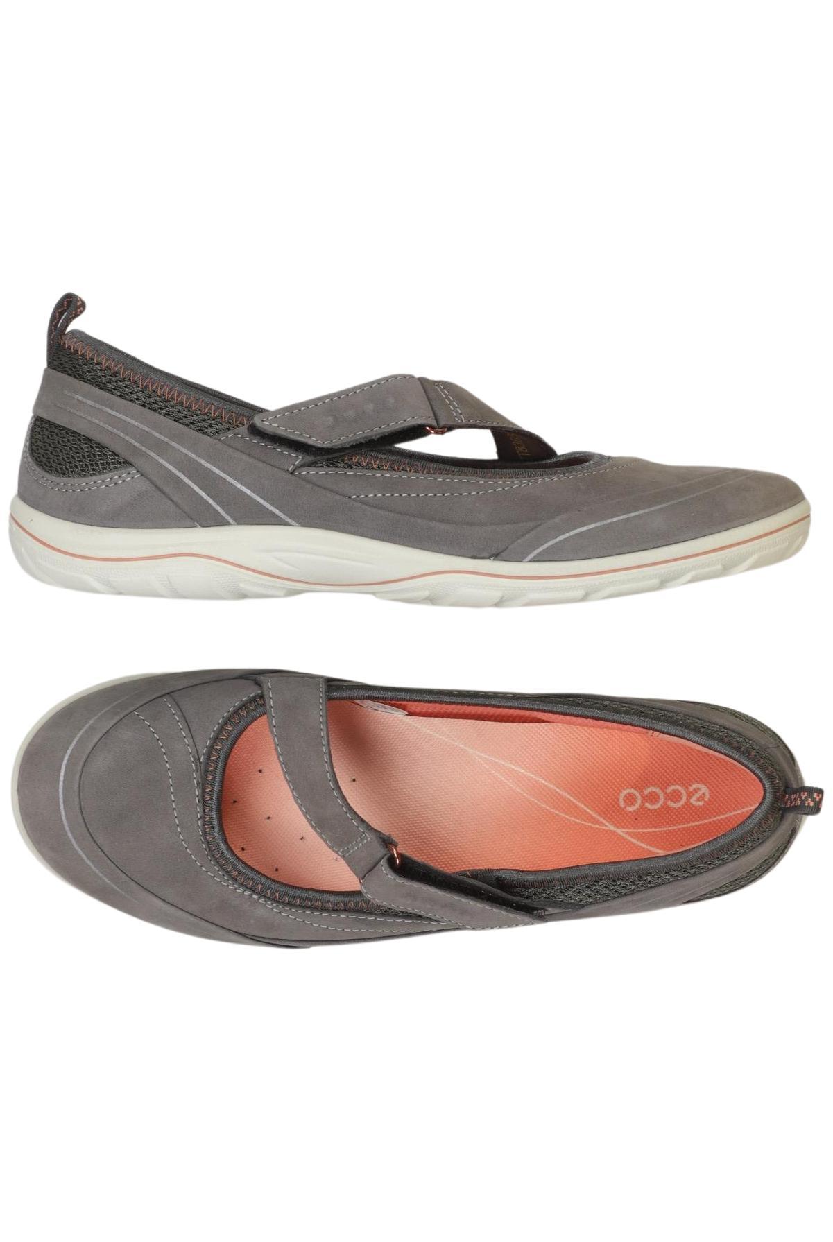

Ecco Damen Ballerinas, grau, Gr. 37