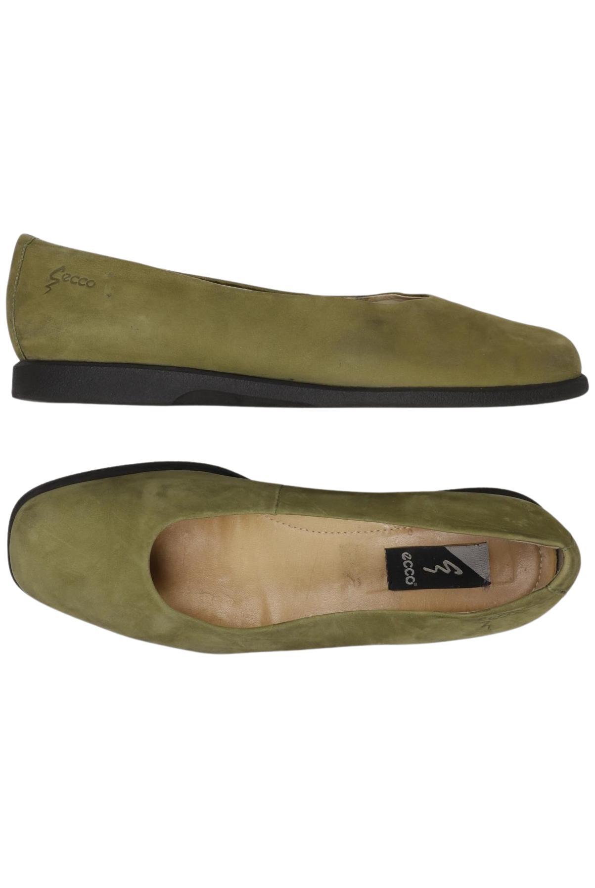 

Ecco Damen Ballerinas, grün, Gr. 40