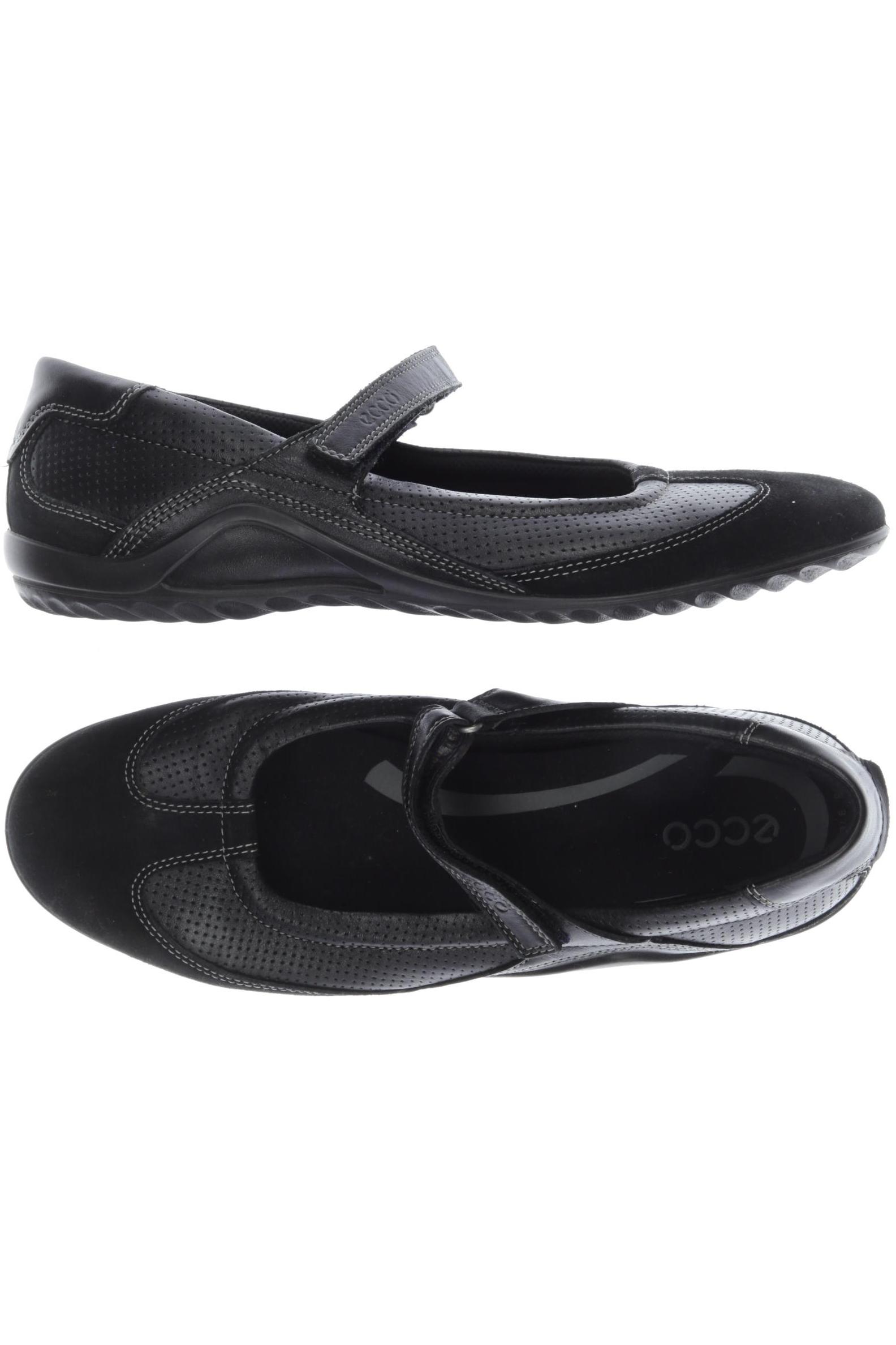 

Ecco Damen Ballerinas, schwarz, Gr. 42
