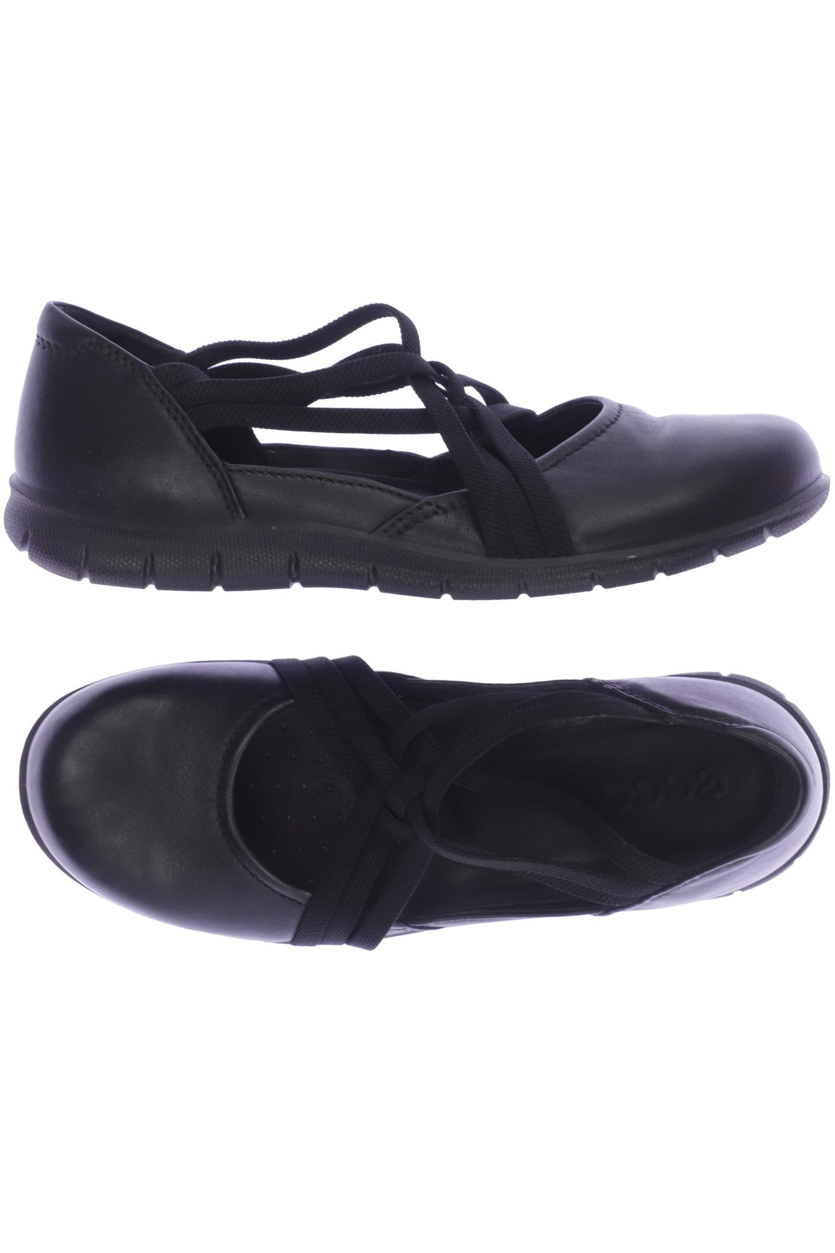 

Ecco Damen Ballerinas, schwarz