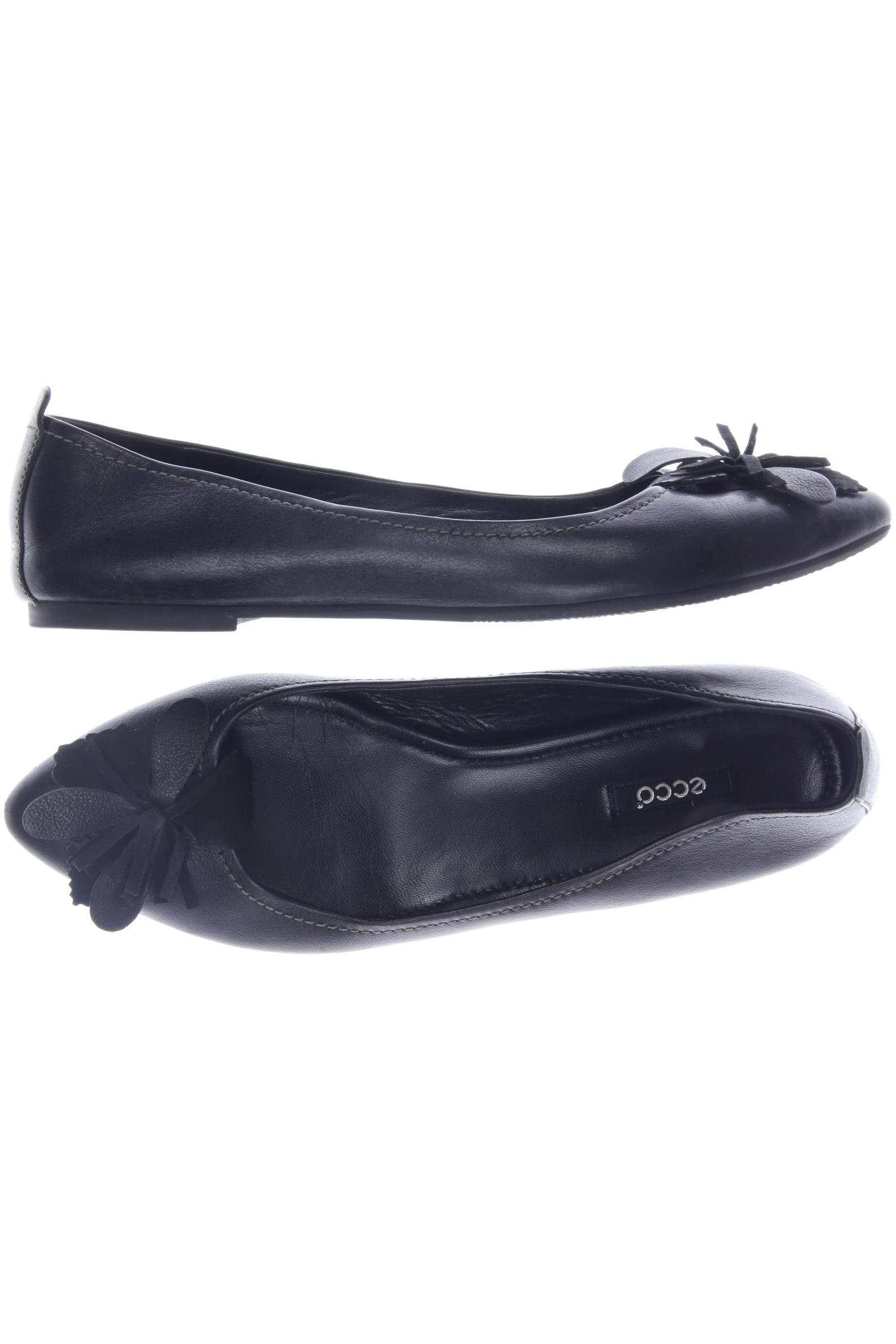 

Ecco Damen Ballerinas, schwarz