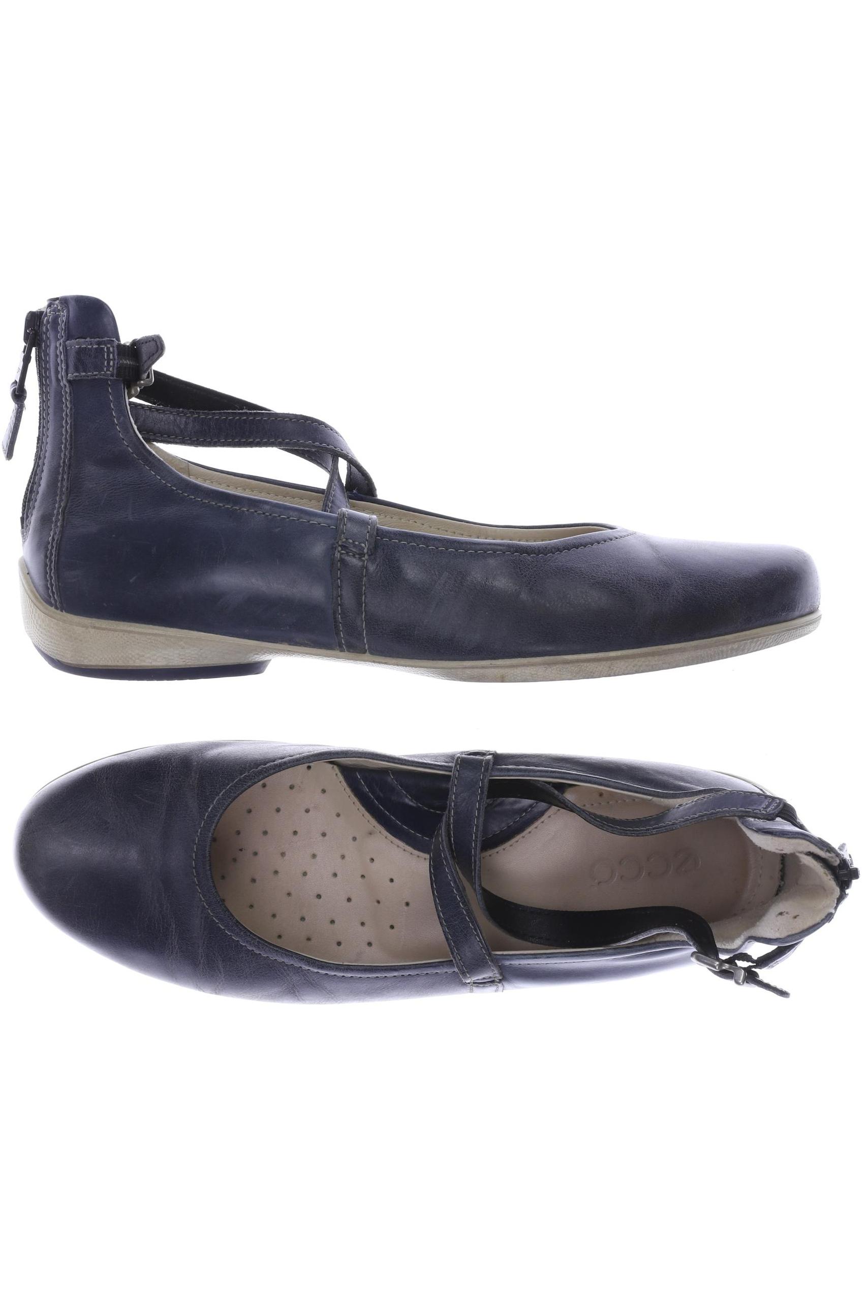 

Ecco Damen Ballerinas, marineblau, Gr. 40
