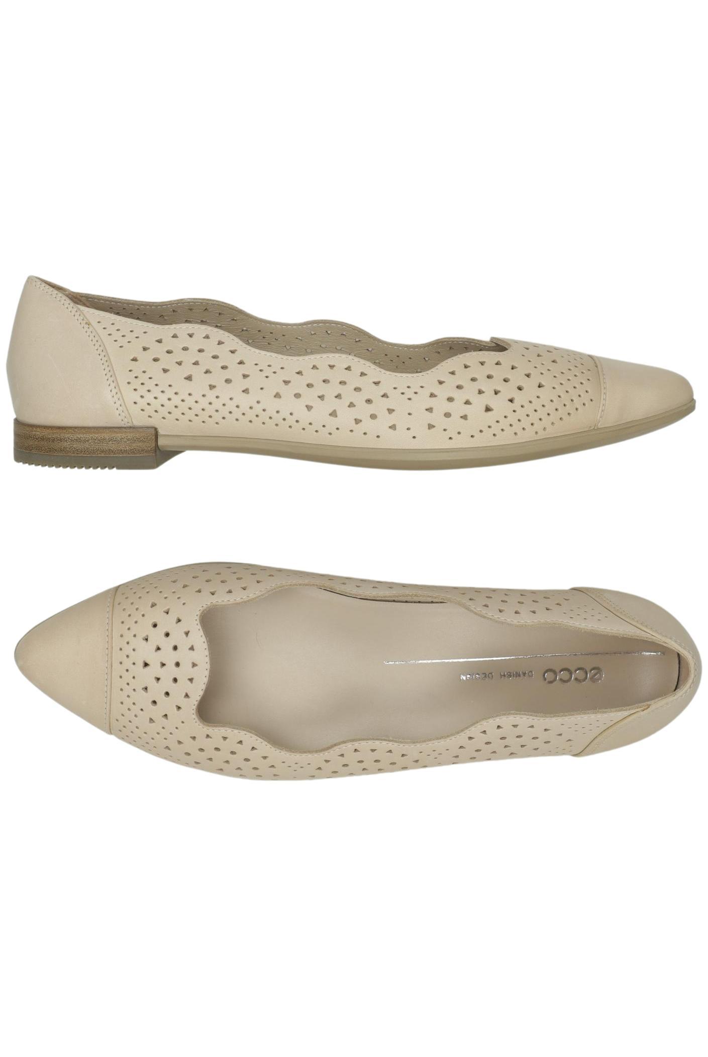 

Ecco Damen Ballerinas, beige, Gr. 39