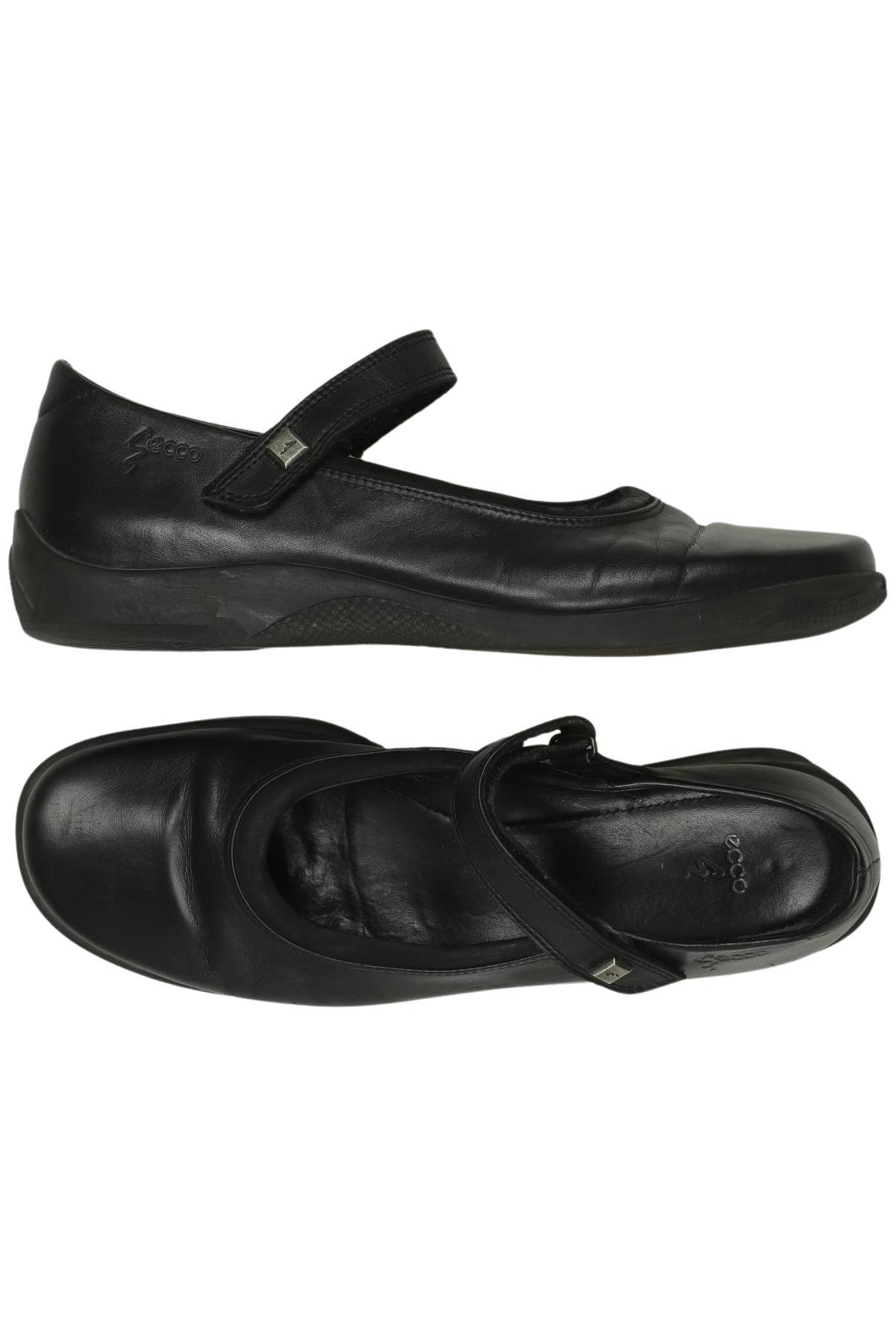 

Ecco Damen Ballerinas, schwarz, Gr. 7.5