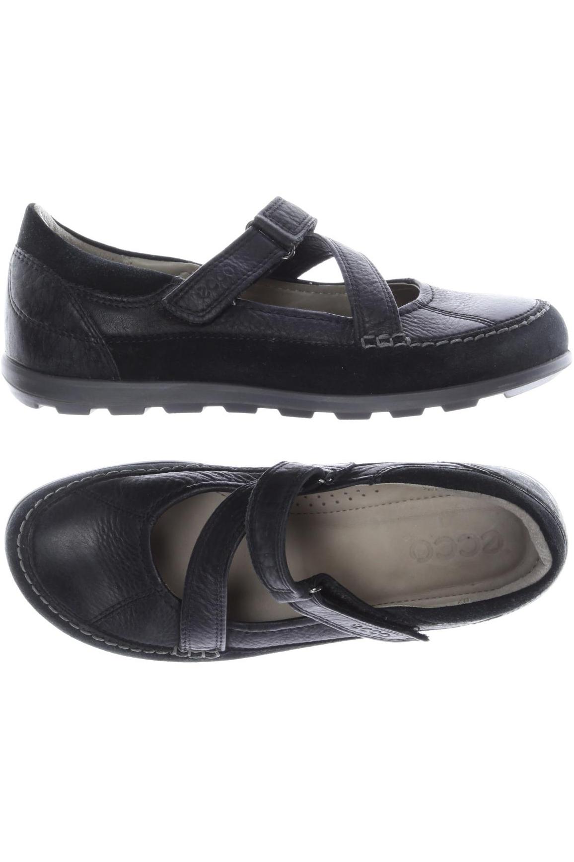 

Ecco Damen Ballerinas, schwarz, Gr. 36