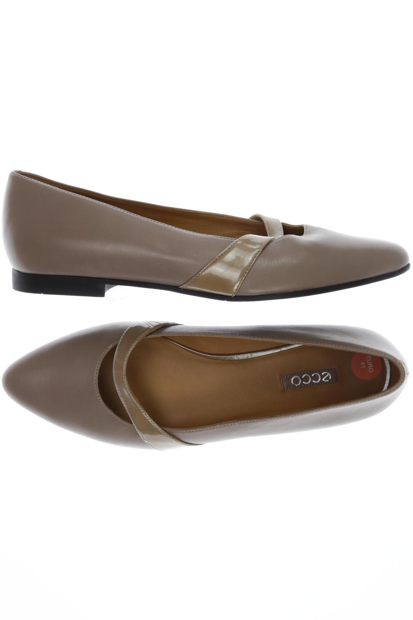 

Ecco Damen Ballerinas, braun, Gr. 41