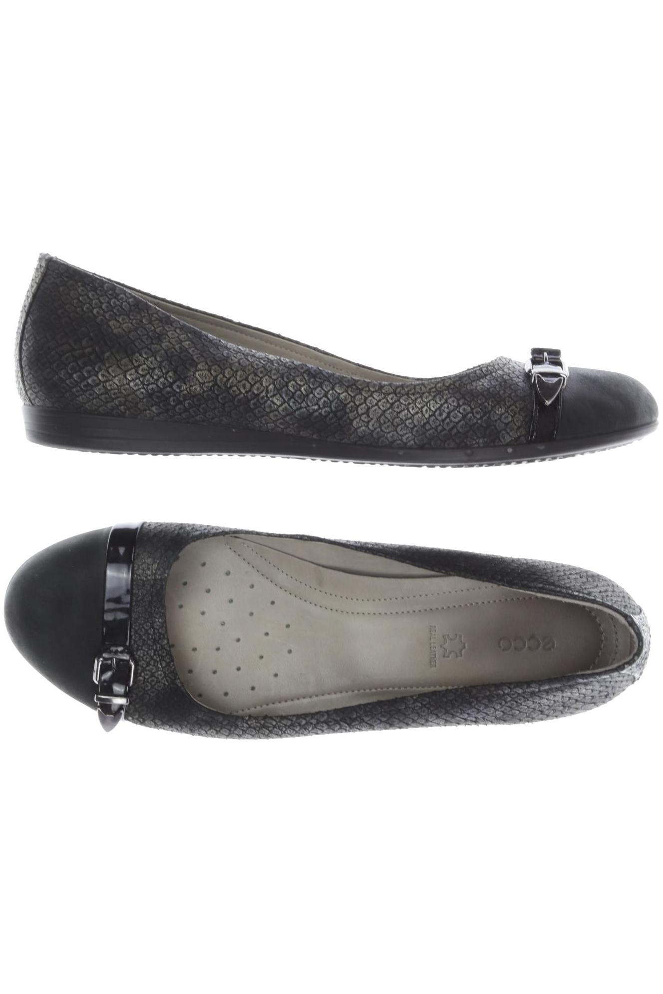

Ecco Damen Ballerinas, schwarz, Gr. 41