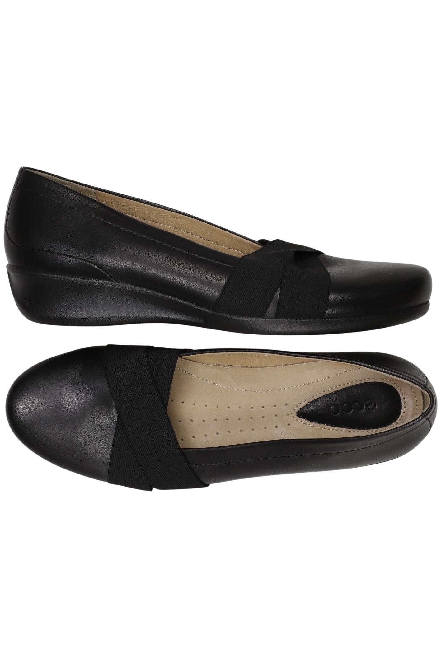 

Ecco Damen Ballerinas, schwarz, Gr. 41