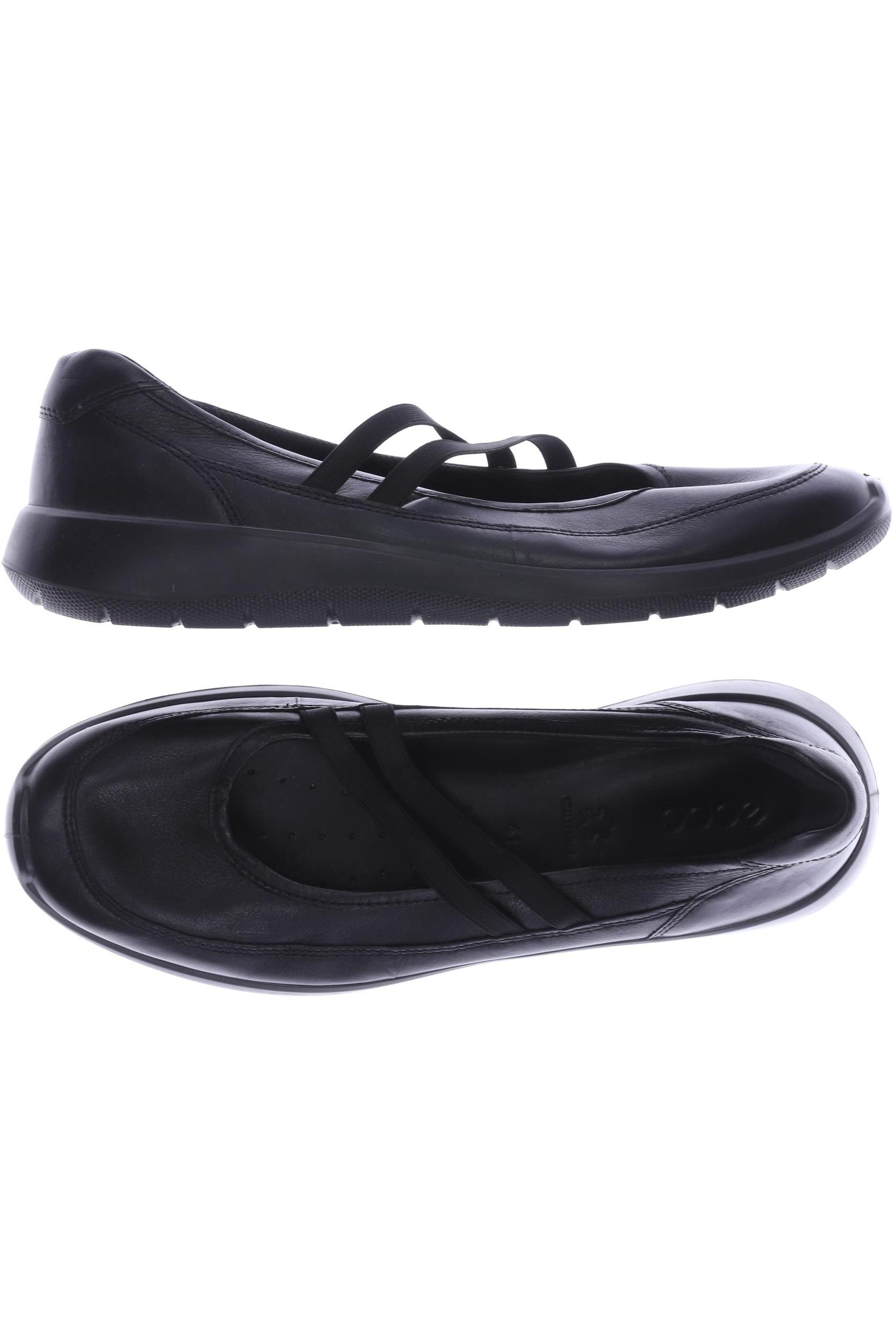 

Ecco Damen Ballerinas, schwarz