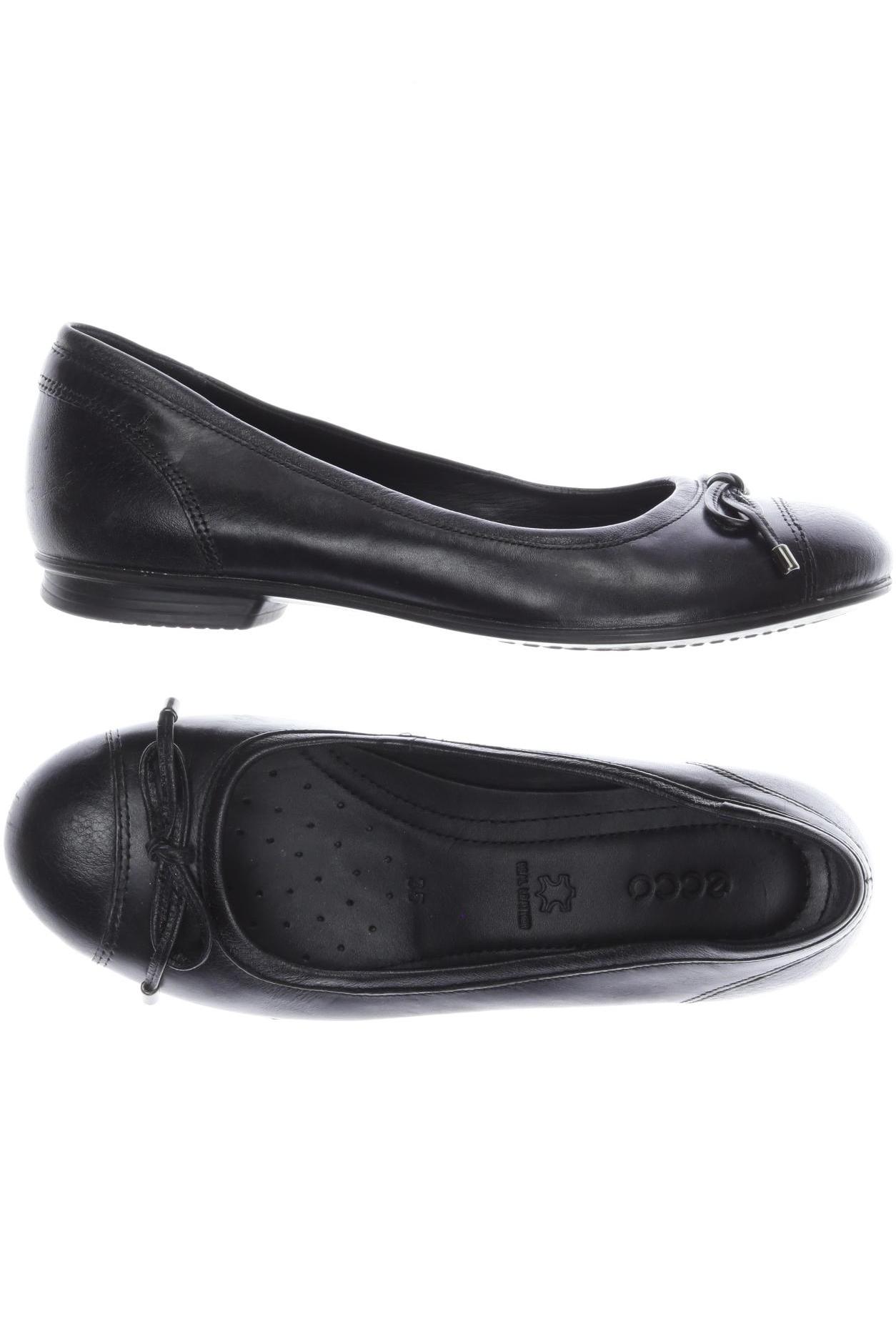 

Ecco Damen Ballerinas, schwarz, Gr. 35