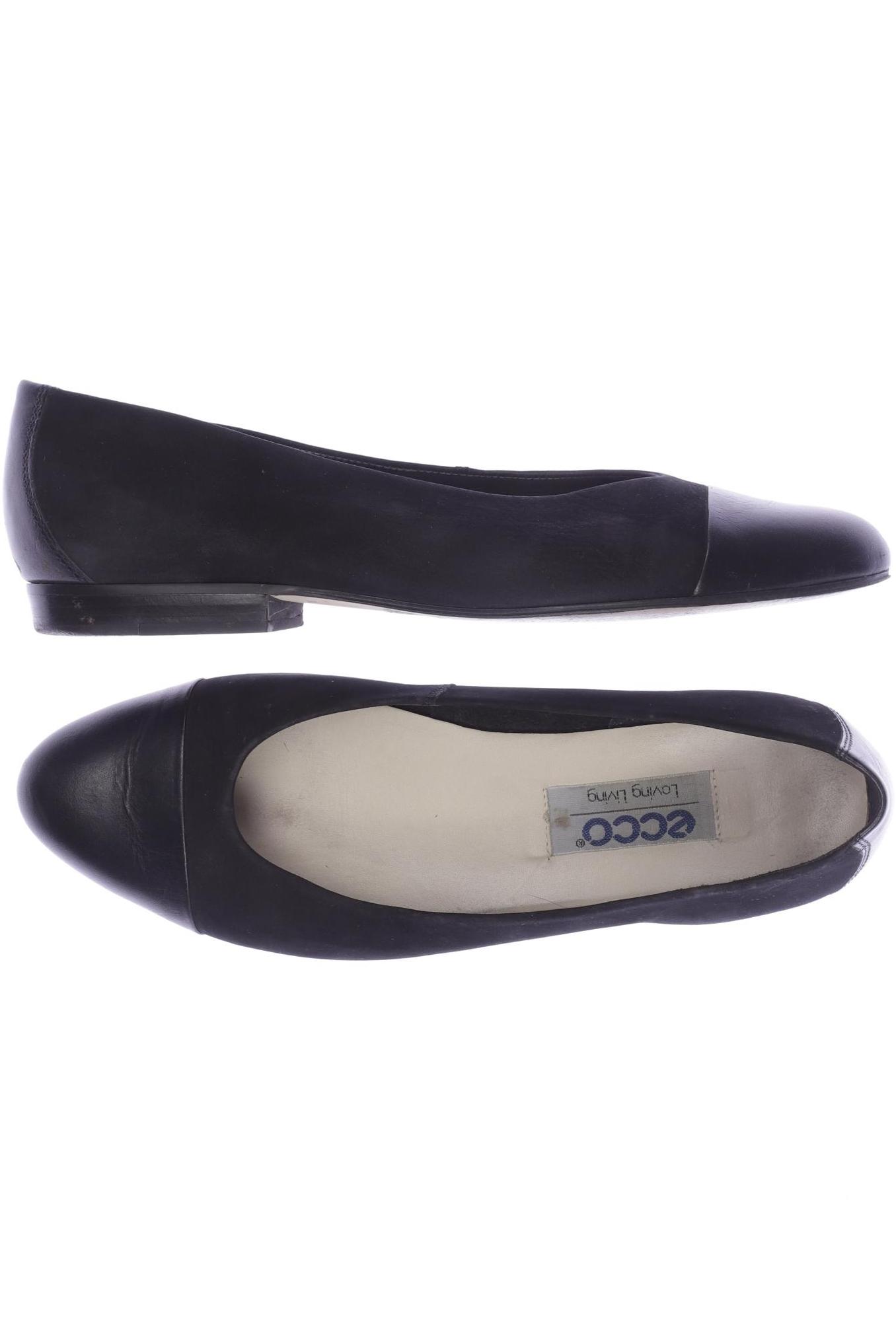 

Ecco Damen Ballerinas, schwarz, Gr. 38