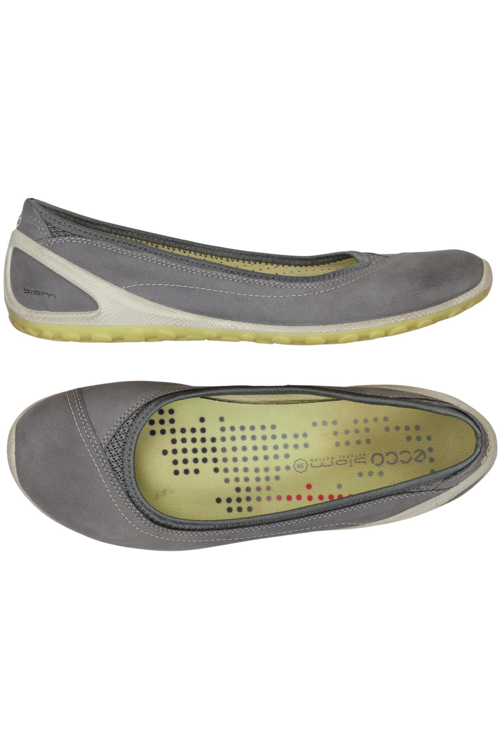 

Ecco Damen Ballerinas, grau, Gr. 39