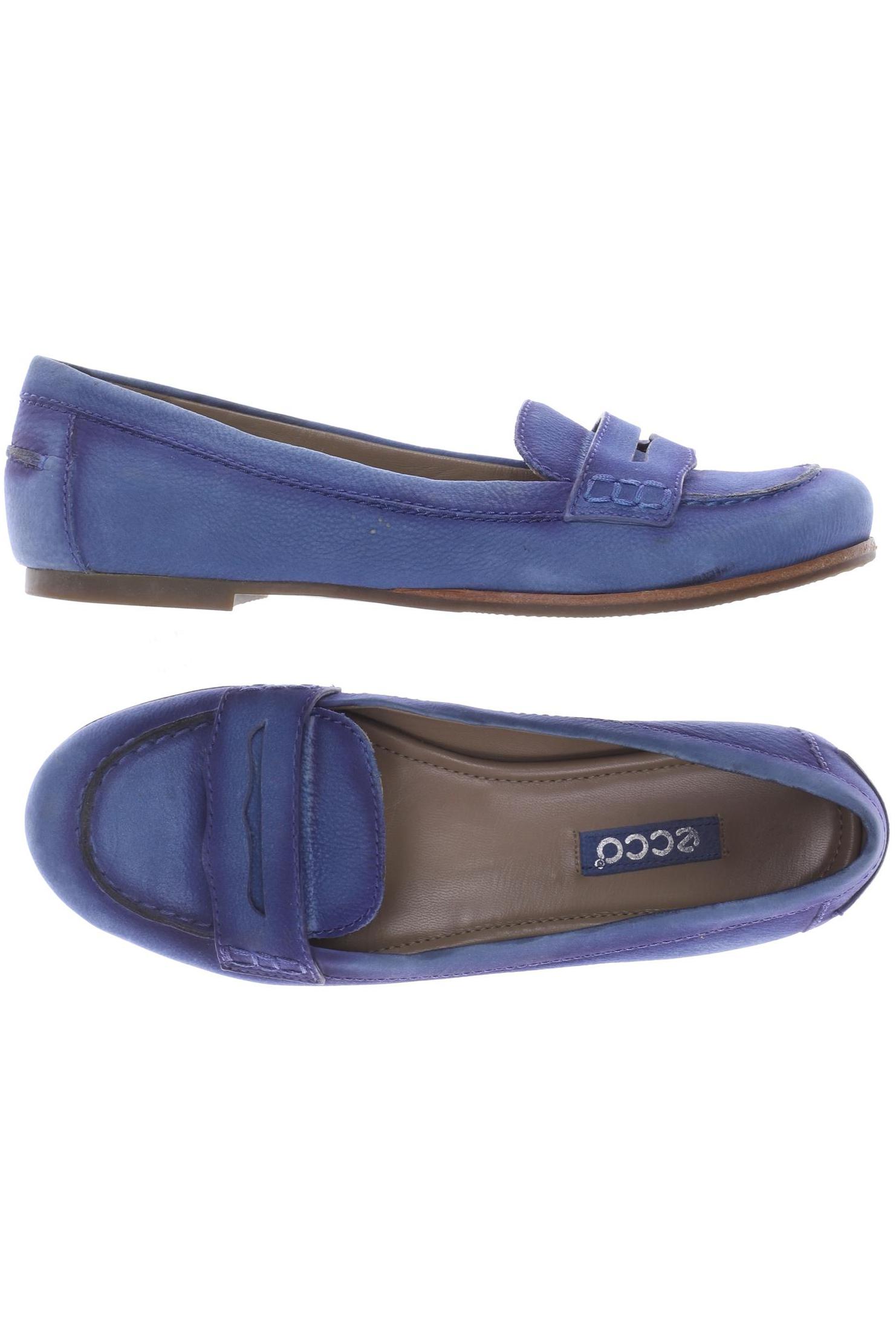 

Ecco Damen Ballerinas, blau, Gr. 35