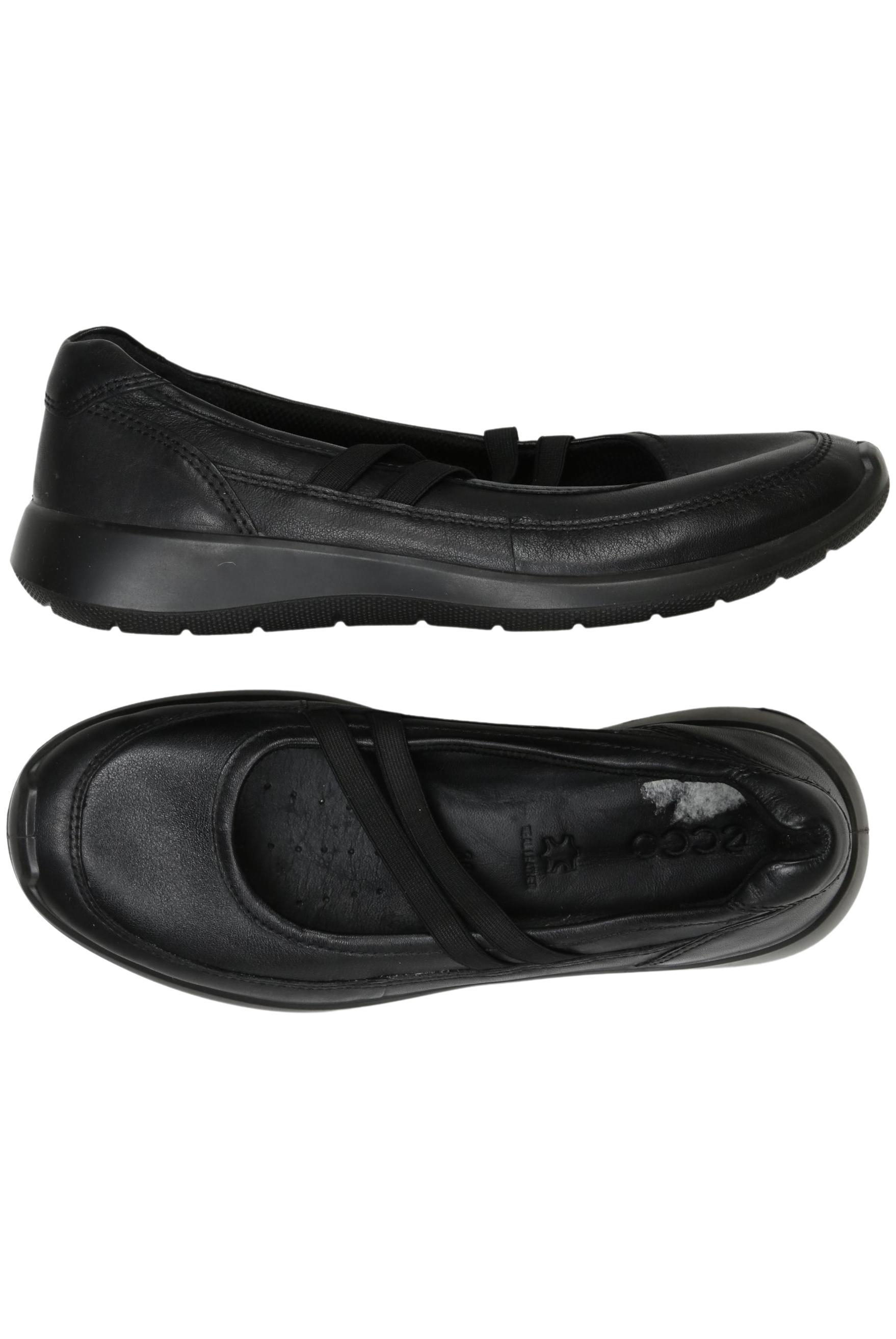 

Ecco Damen Ballerinas, schwarz, Gr. 36