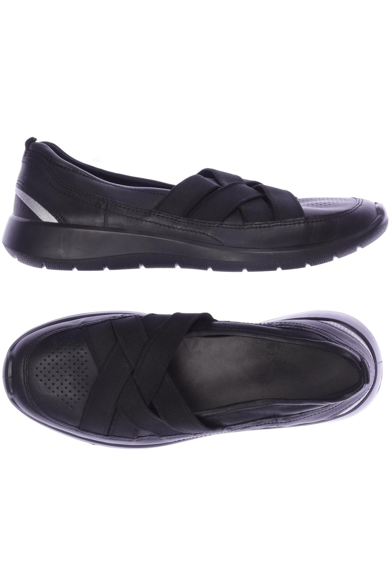 

Ecco Damen Ballerinas, schwarz, Gr. 38