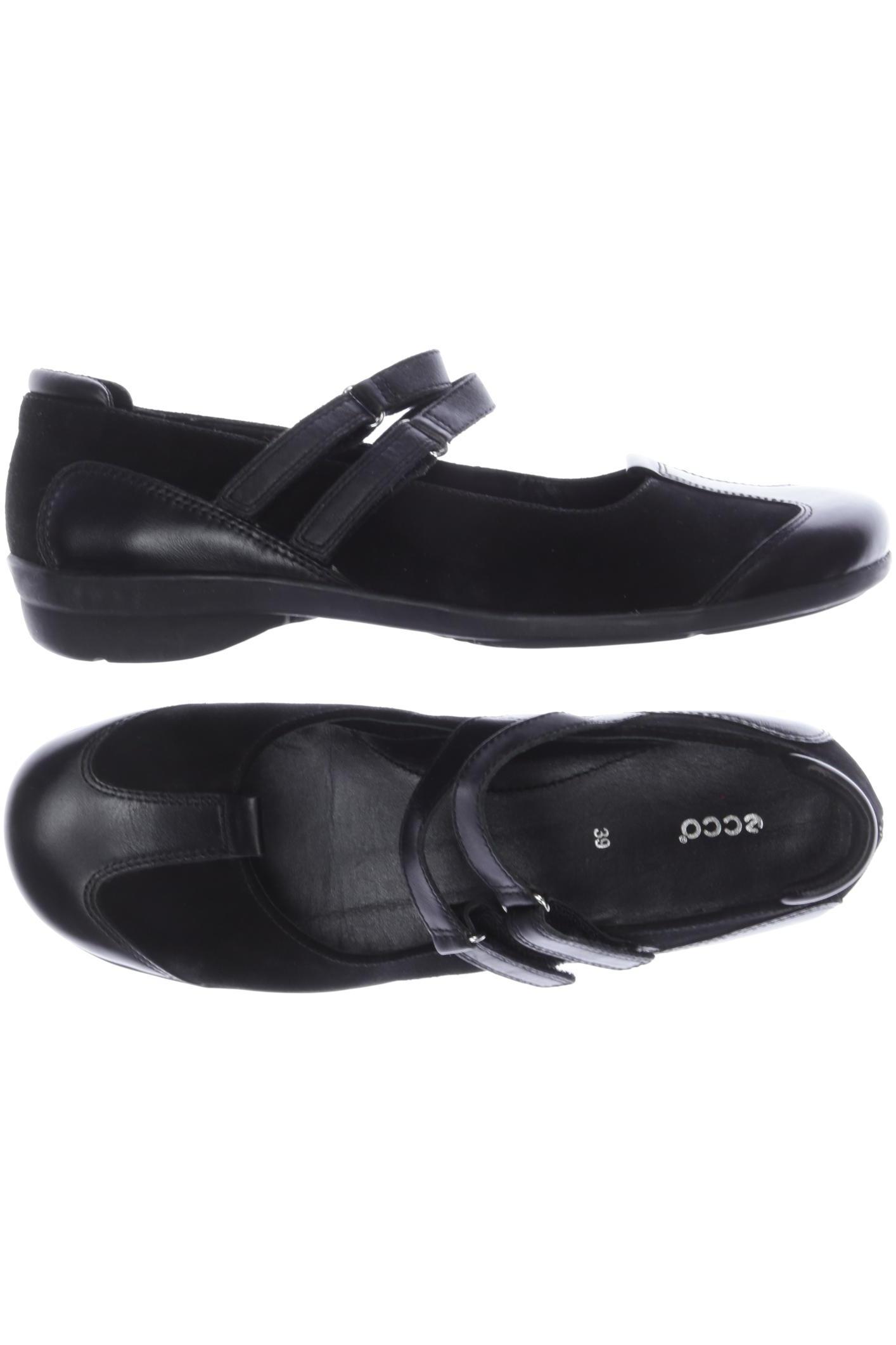 

Ecco Damen Ballerinas, schwarz, Gr. 39