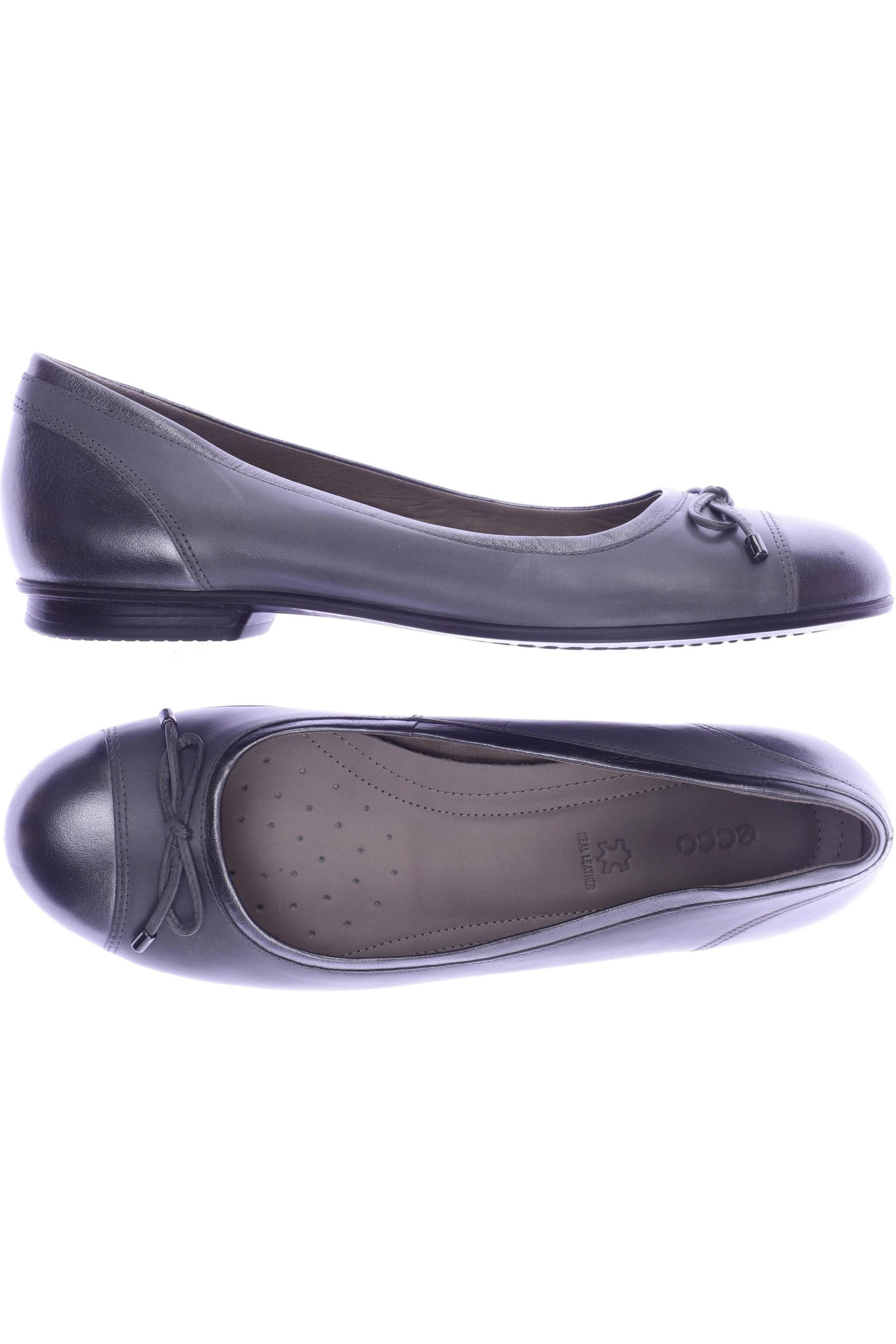 

Ecco Damen Ballerinas, grau, Gr. 41