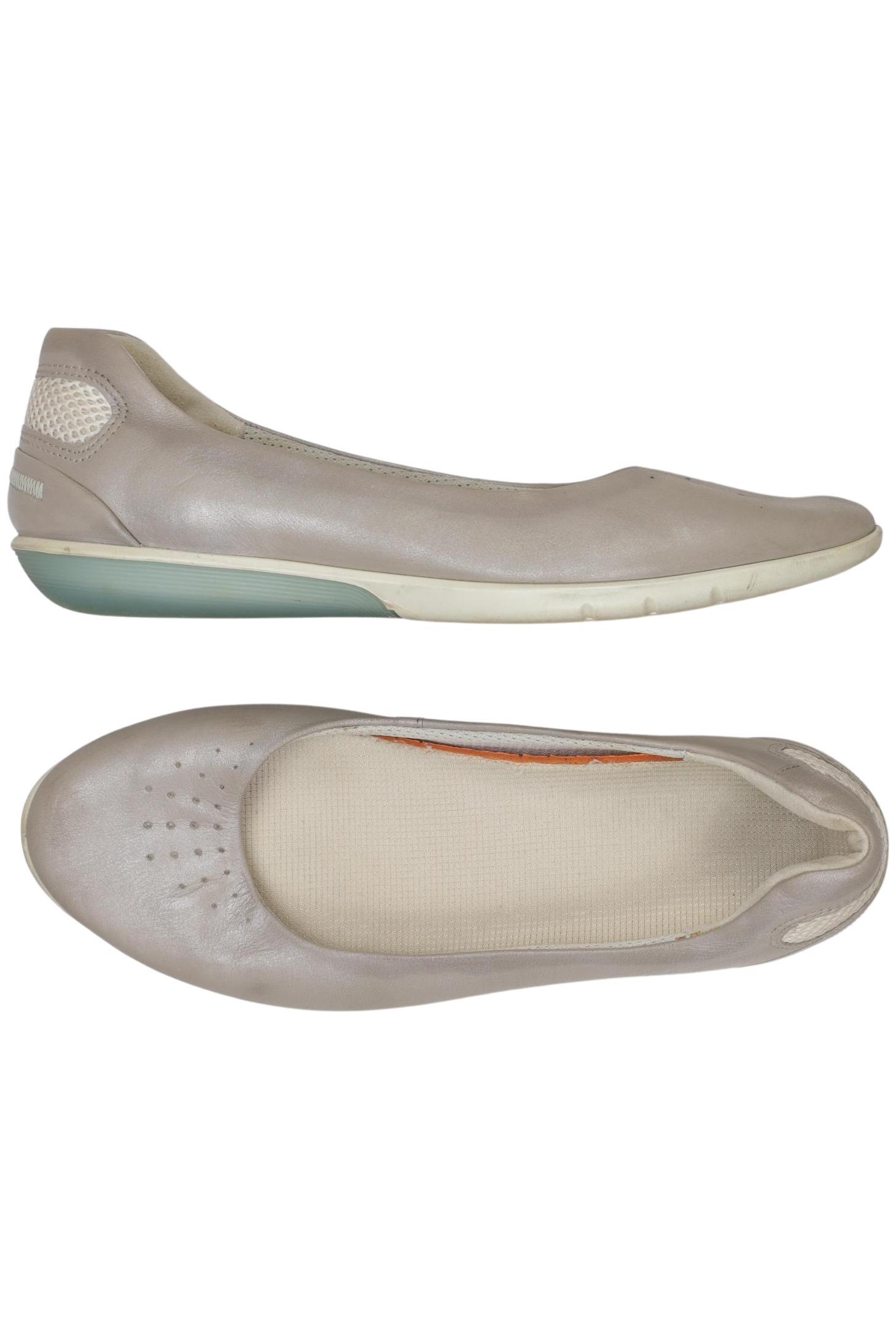 

Ecco Damen Ballerinas, silber, Gr. 39