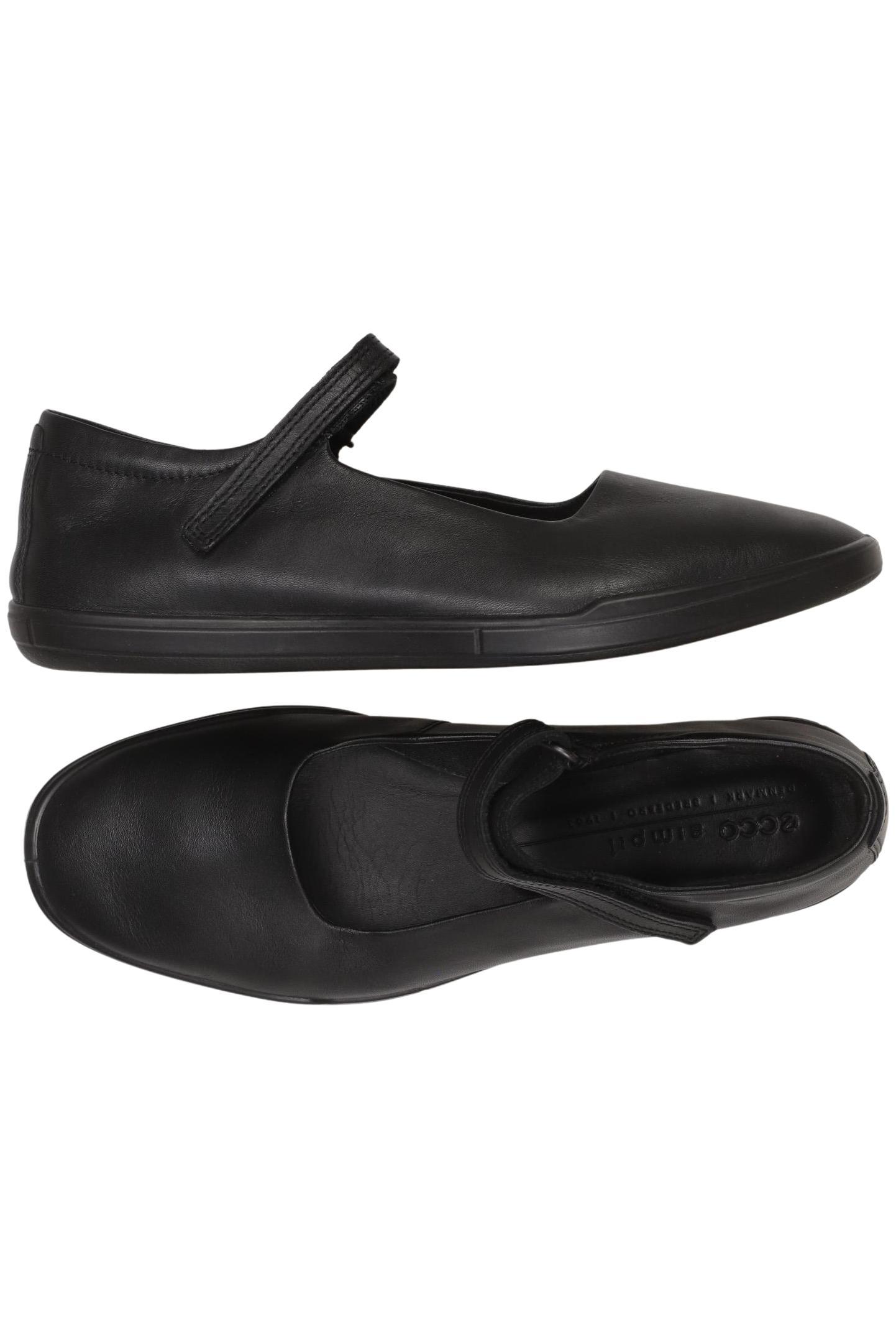 

Ecco Damen Ballerinas, schwarz, Gr. 39