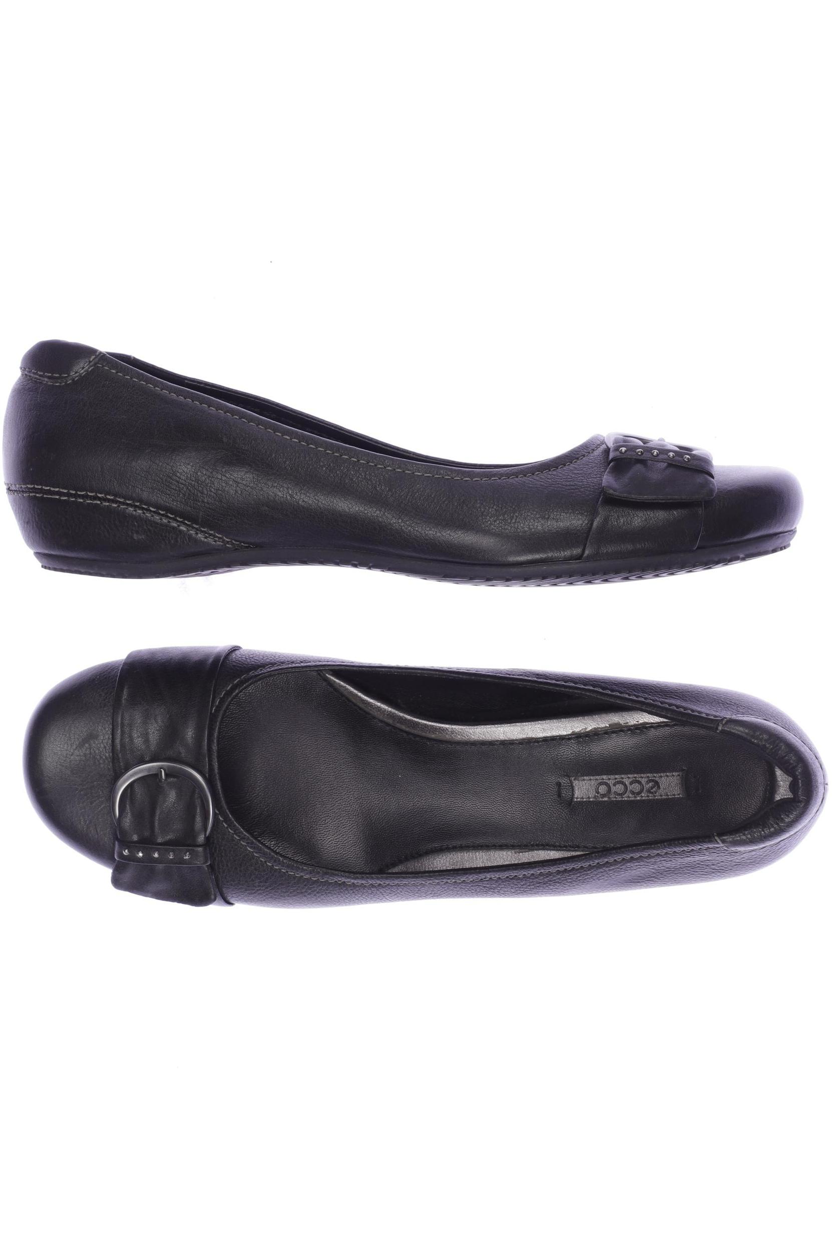 

Ecco Damen Ballerinas, schwarz, Gr. 42