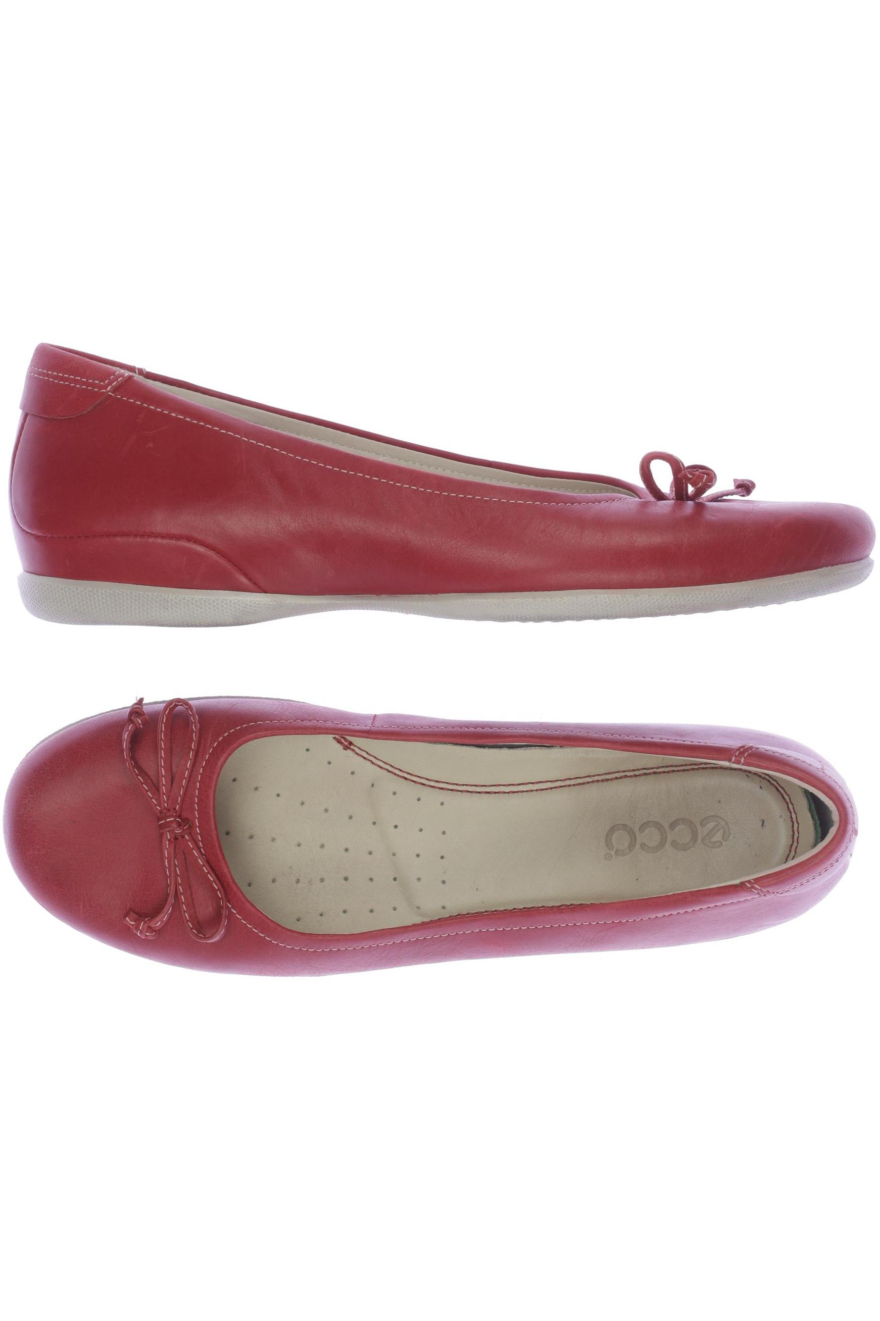 

Ecco Damen Ballerinas, rot, Gr. 39