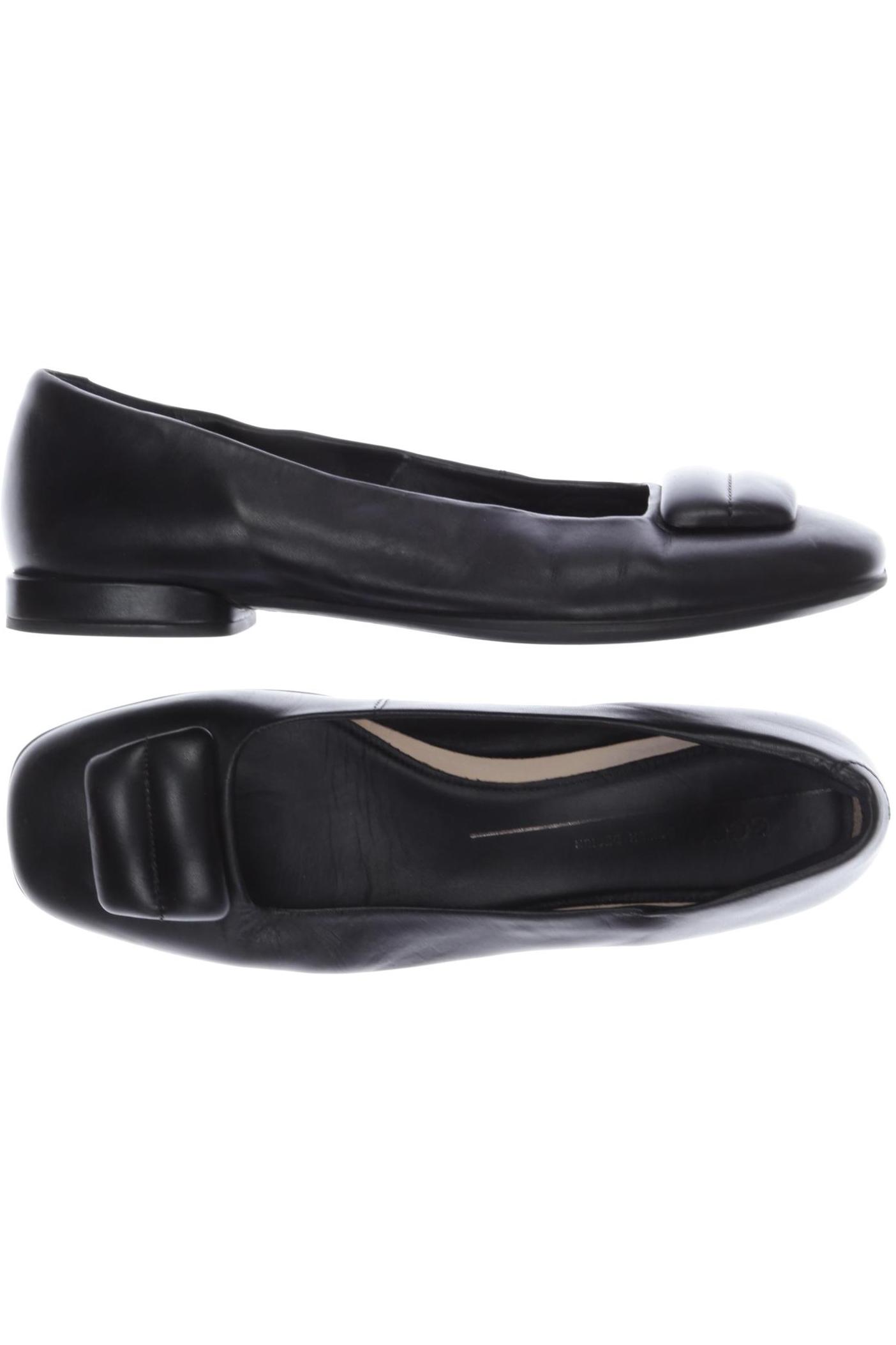 

Ecco Damen Ballerinas, schwarz, Gr. 38