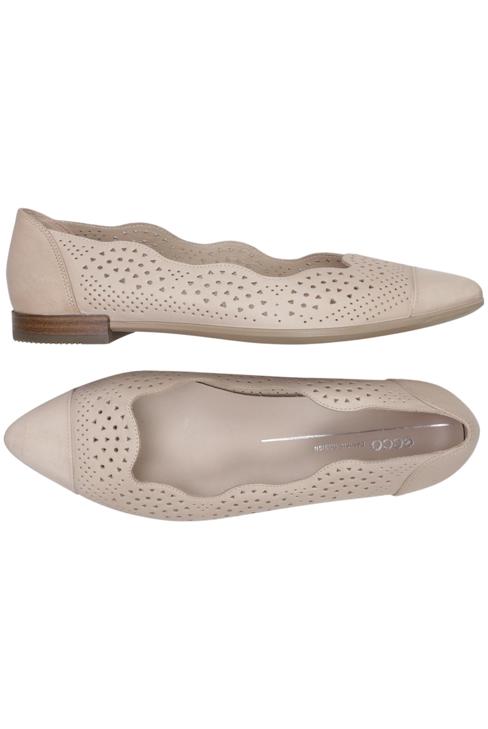 

Ecco Damen Ballerinas, beige, Gr. 39