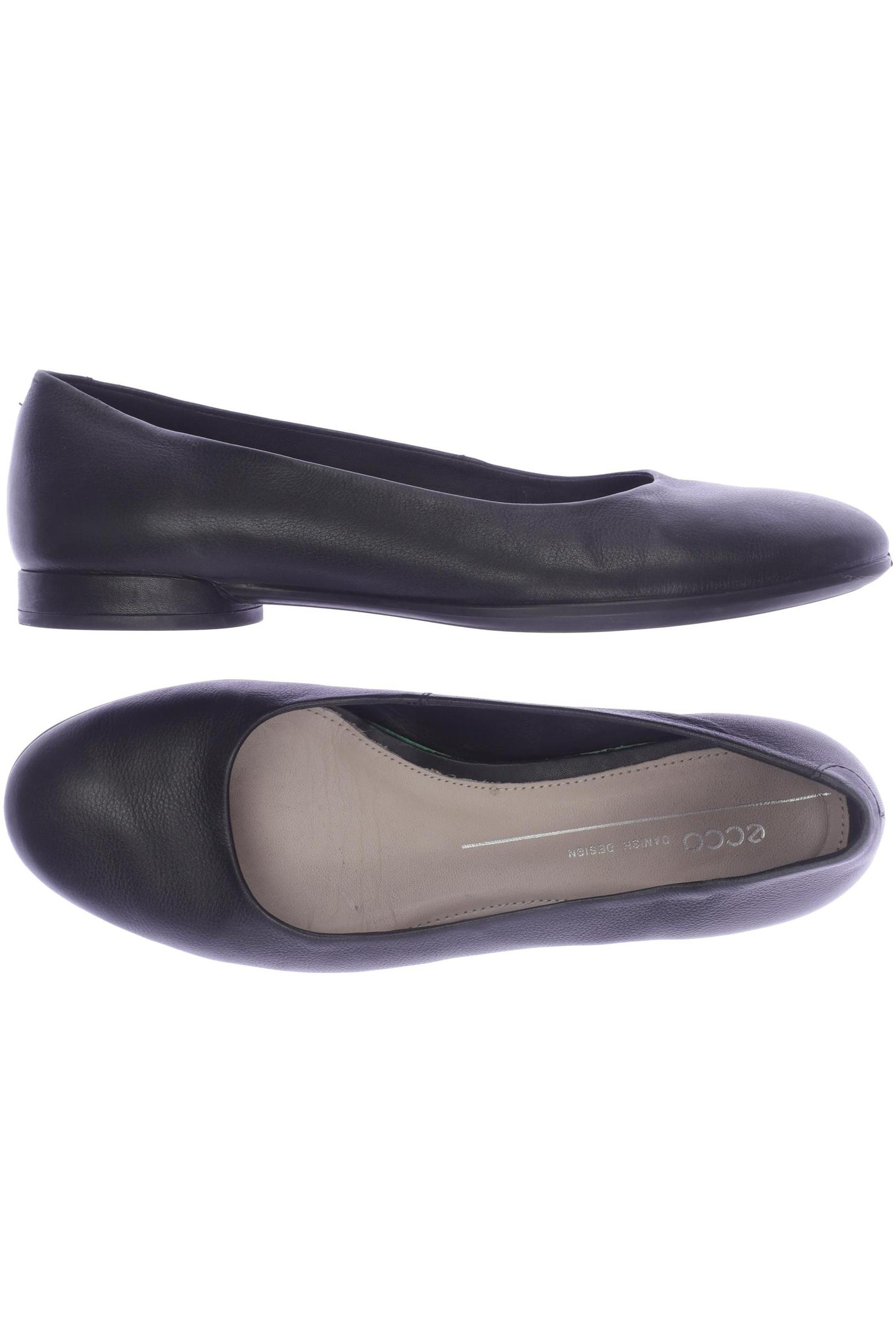 

Ecco Damen Ballerinas, schwarz, Gr. 38