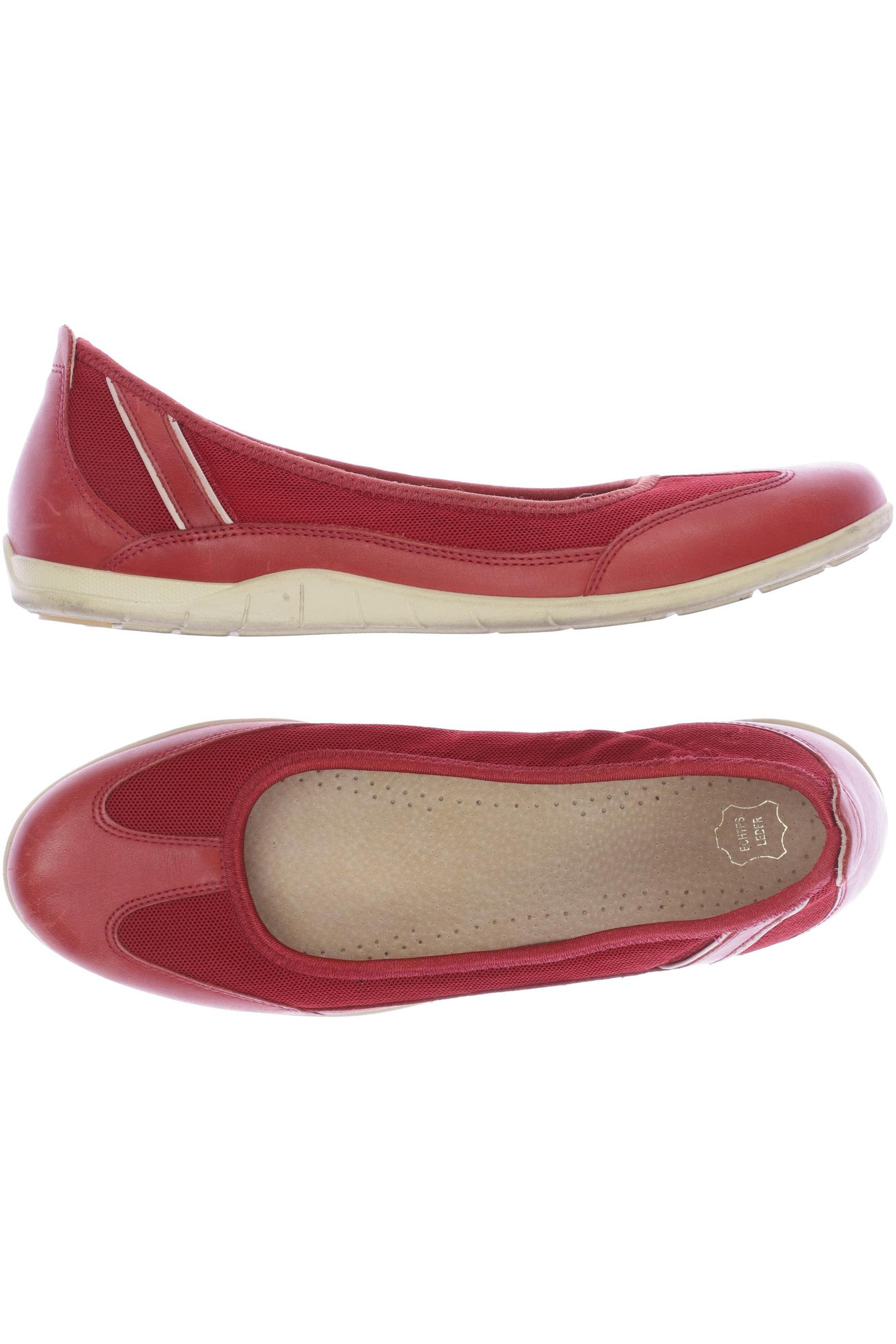 

Ecco Damen Ballerinas, rot, Gr. 41