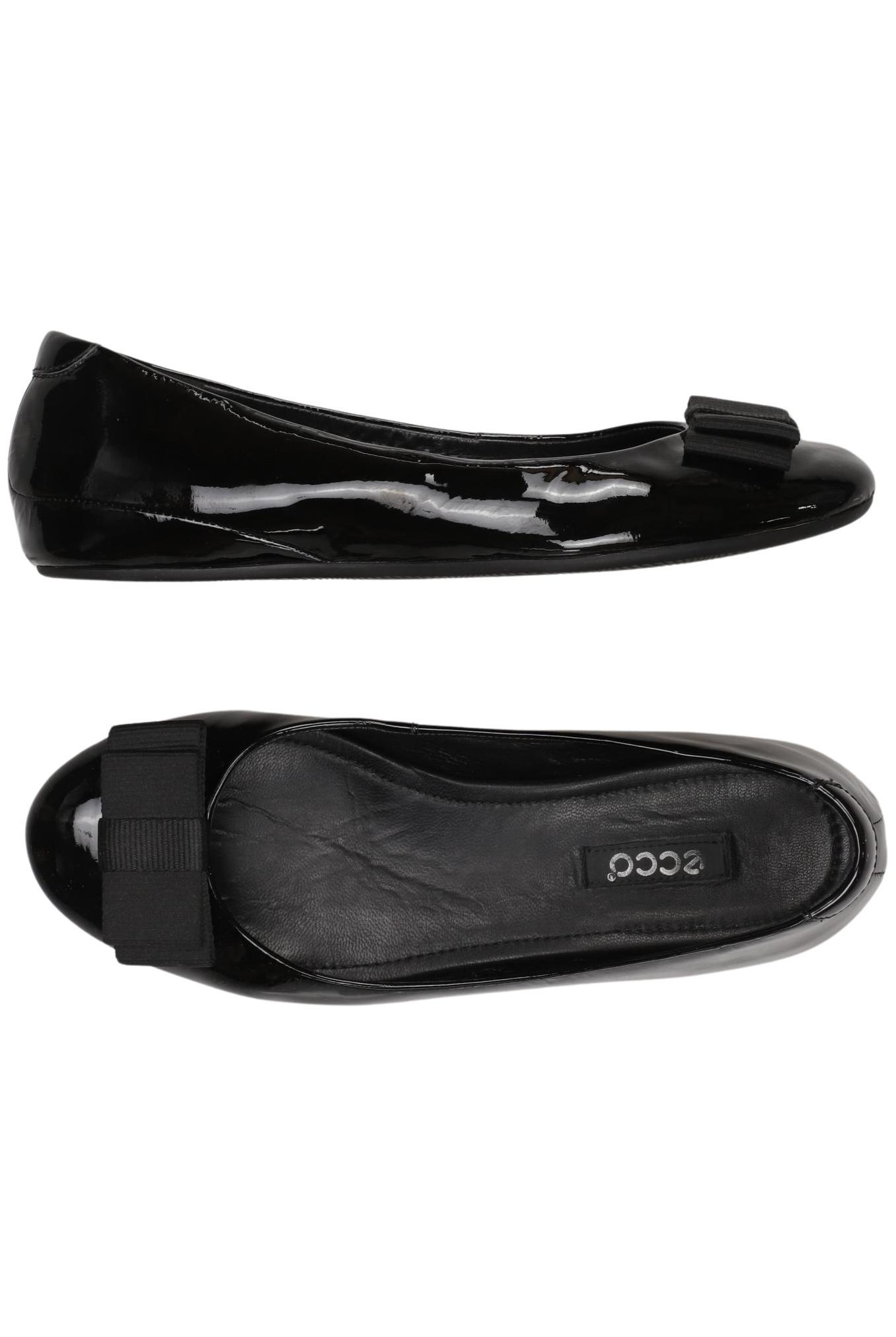 

Ecco Damen Ballerinas, schwarz, Gr. 38