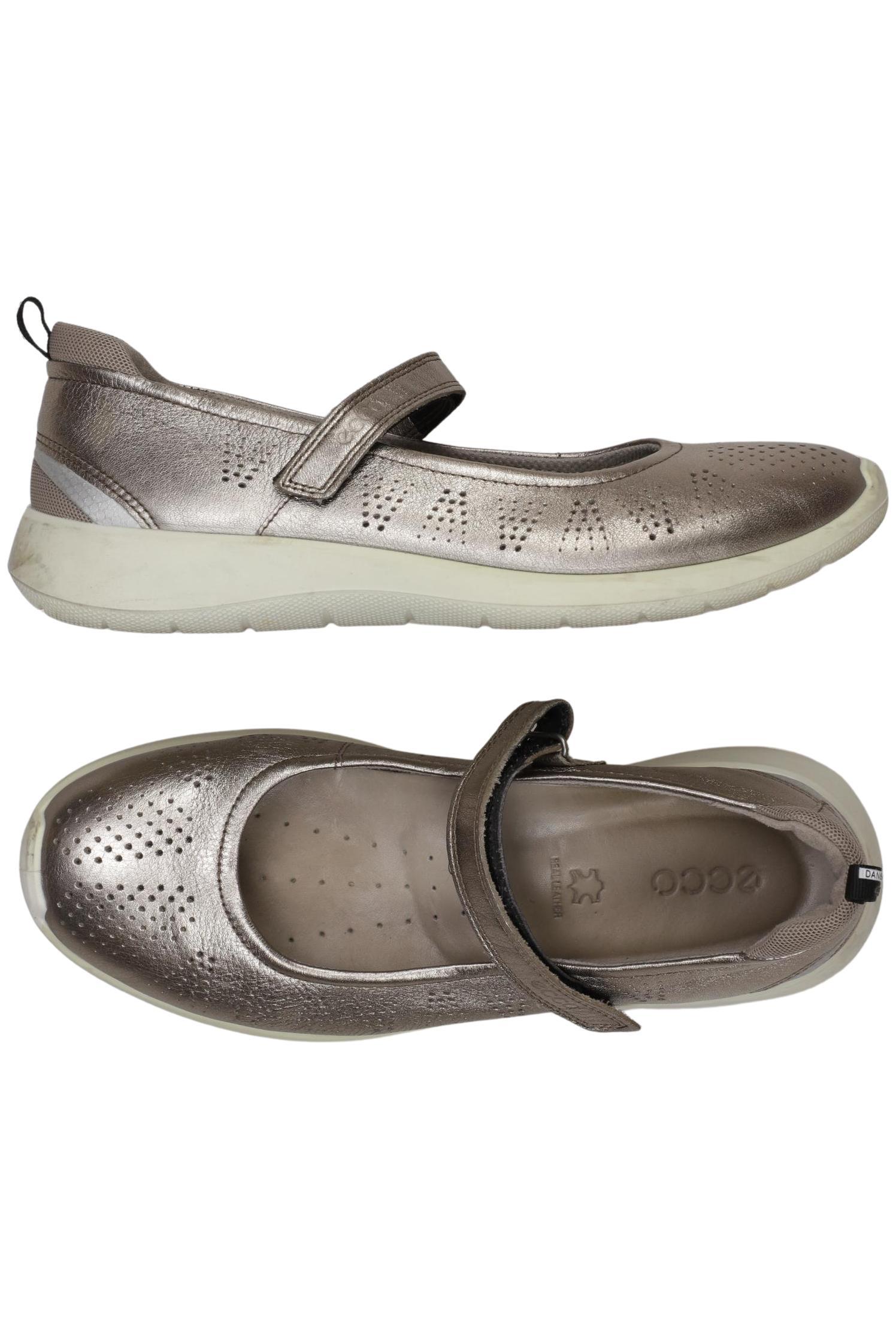 

Ecco Damen Ballerinas, silber, Gr. 39