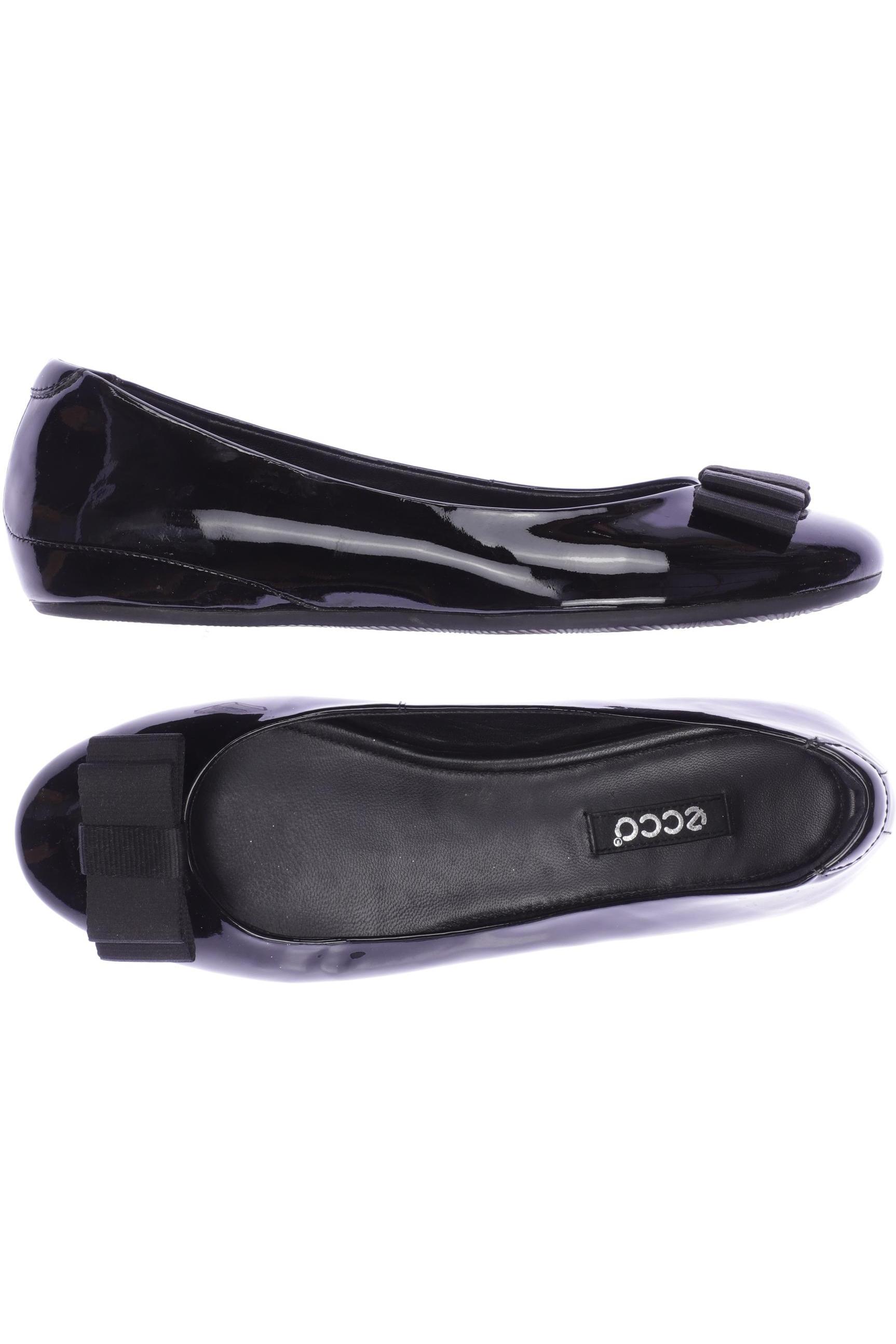 

Ecco Damen Ballerinas, schwarz, Gr. 39