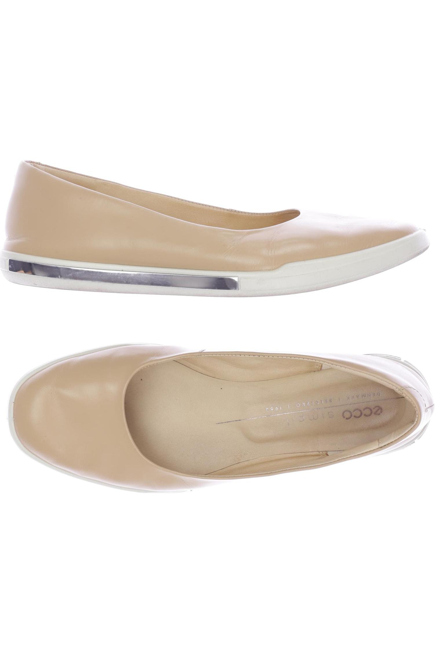 

Ecco Damen Ballerinas, beige, Gr. 39
