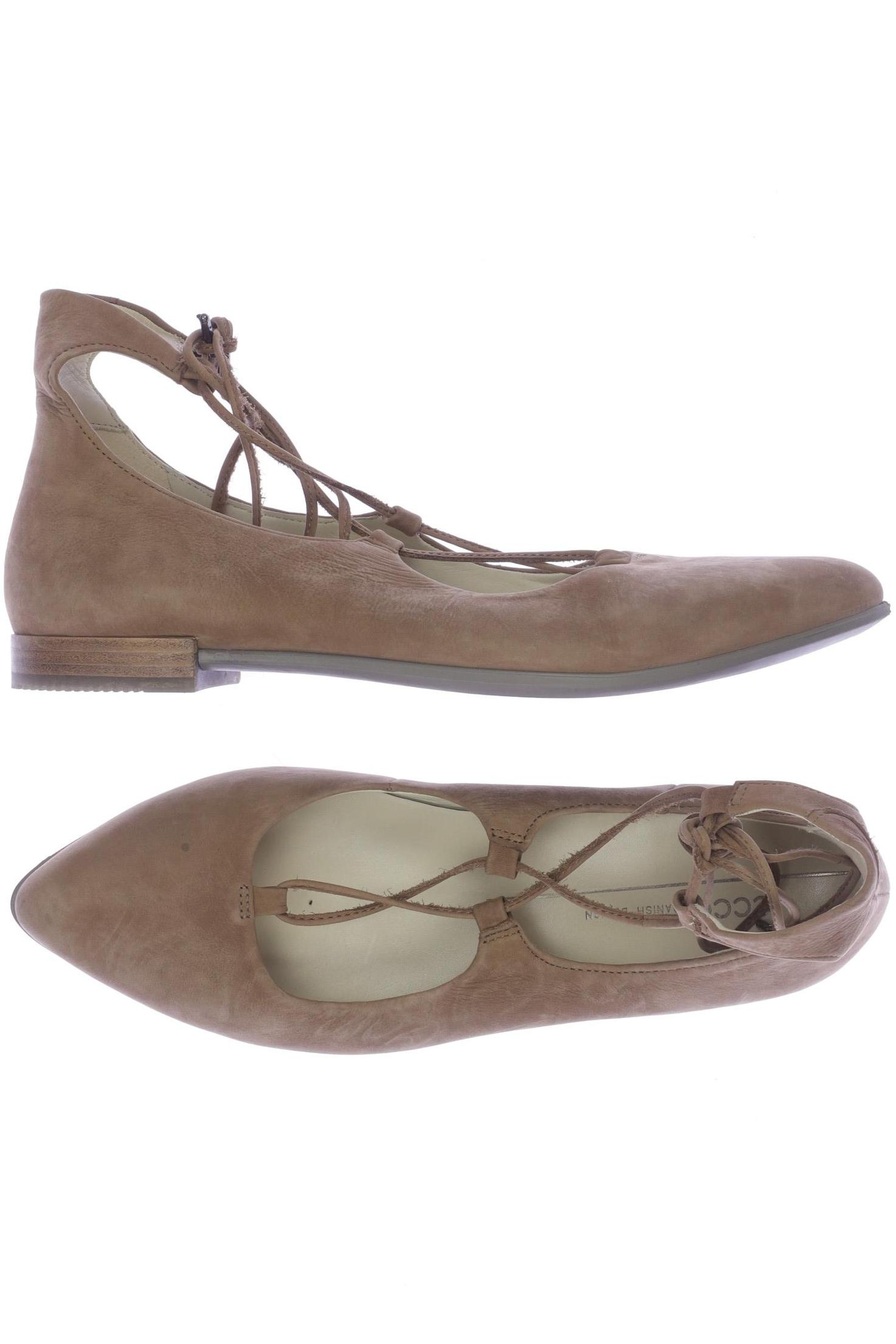 

Ecco Damen Ballerinas, braun, Gr. 39