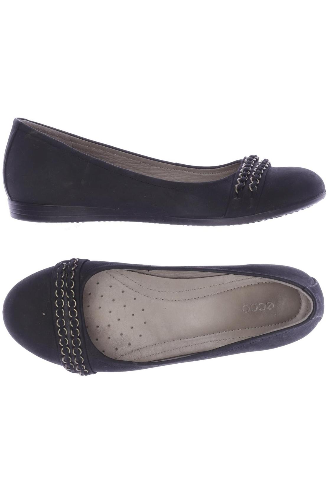 

Ecco Damen Ballerinas, schwarz, Gr. 37