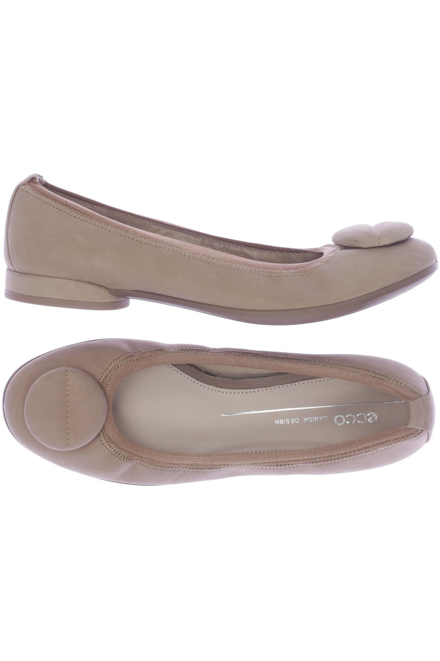 

Ecco Damen Ballerinas, beige, Gr. 37