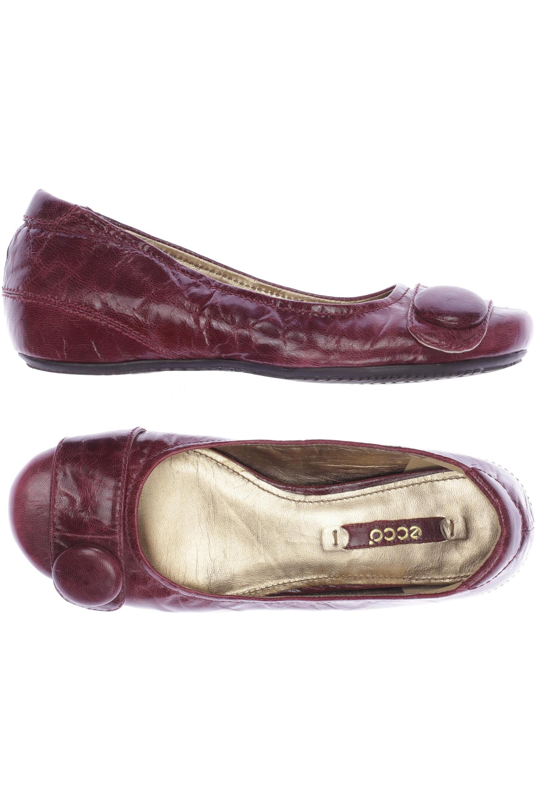 

Ecco Damen Ballerinas, bordeaux