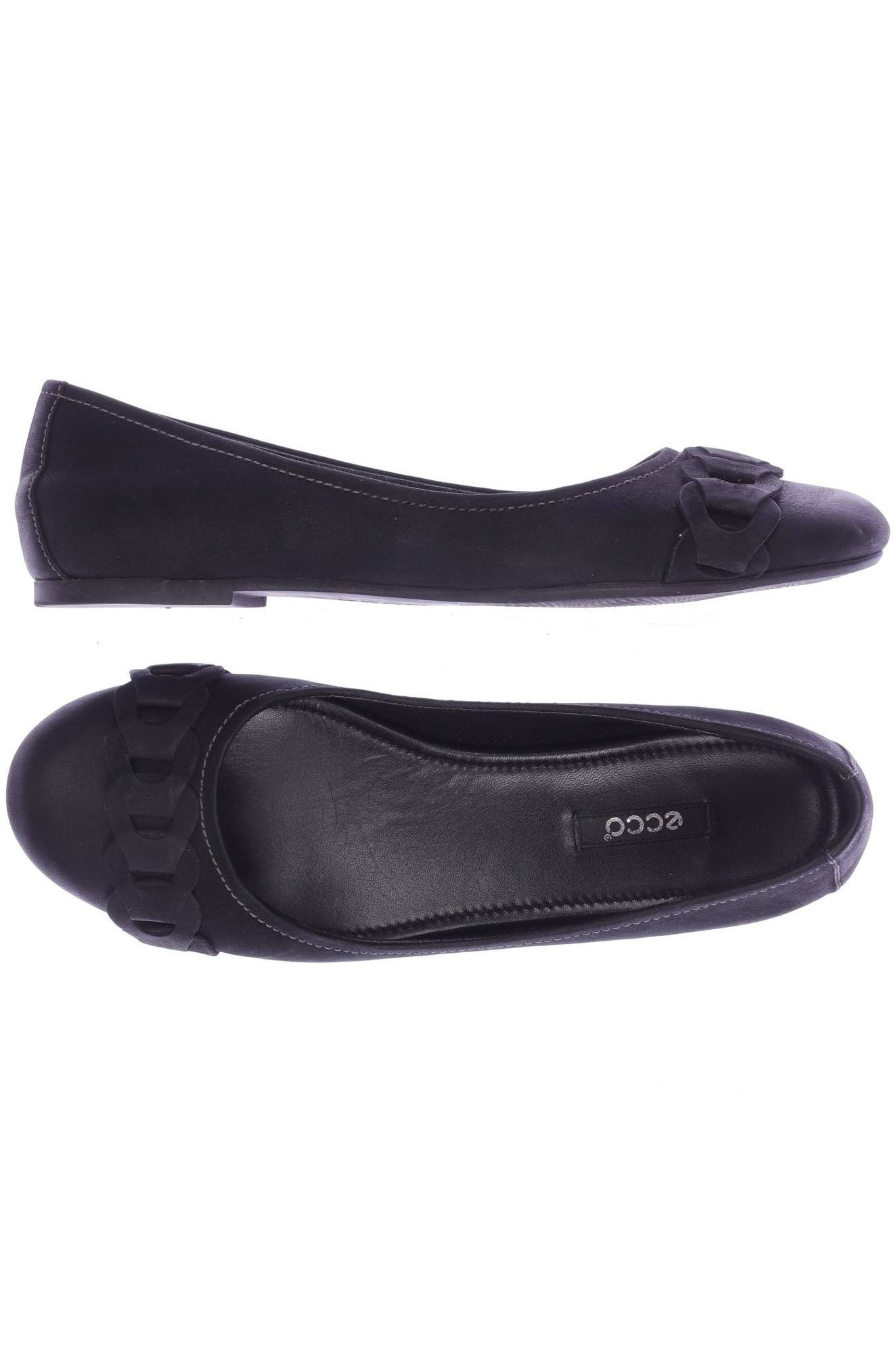 

Ecco Damen Ballerinas, schwarz, Gr. 39