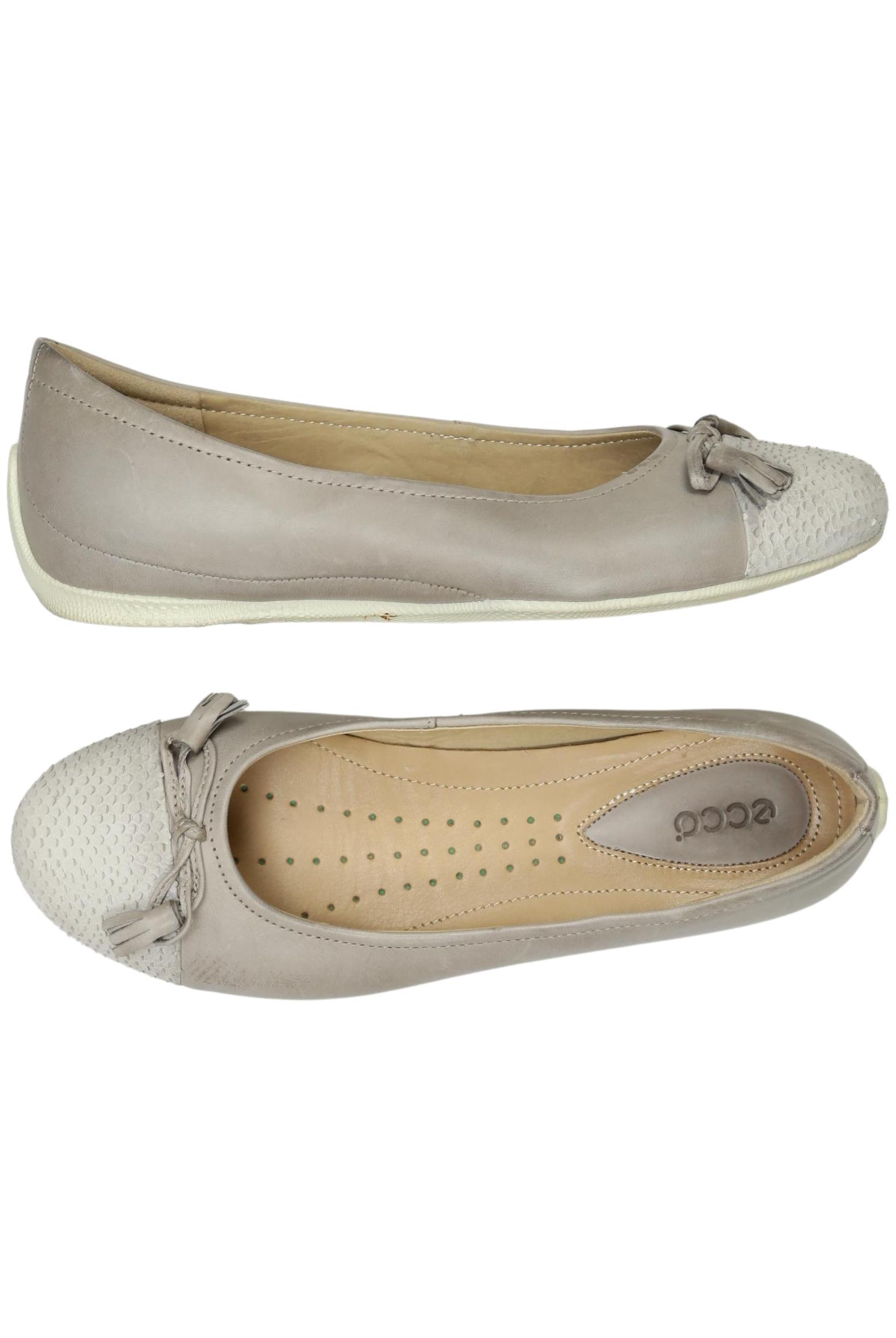 

Ecco Damen Ballerinas, grau, Gr. 37