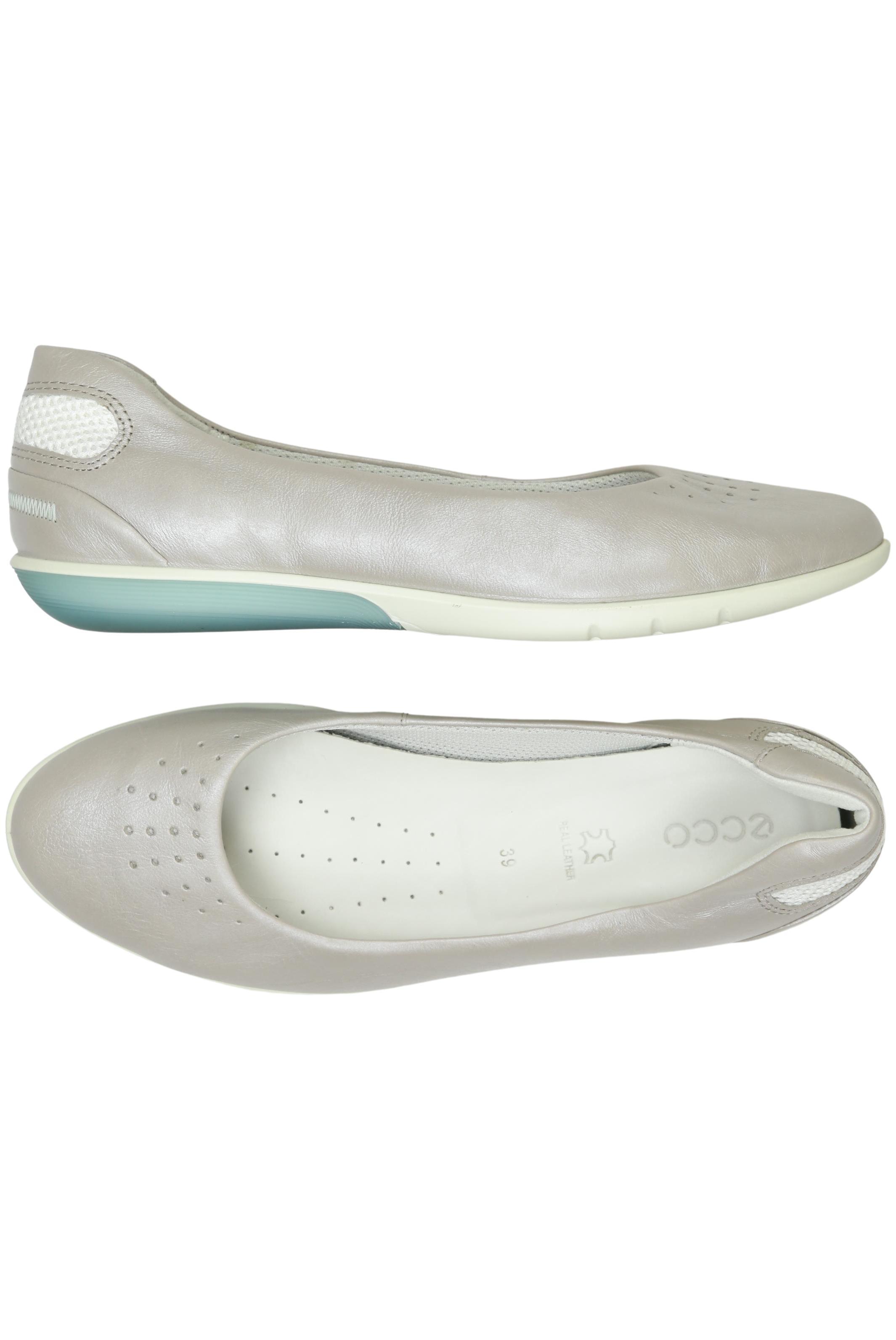

Ecco Damen Ballerinas, grau, Gr. 39