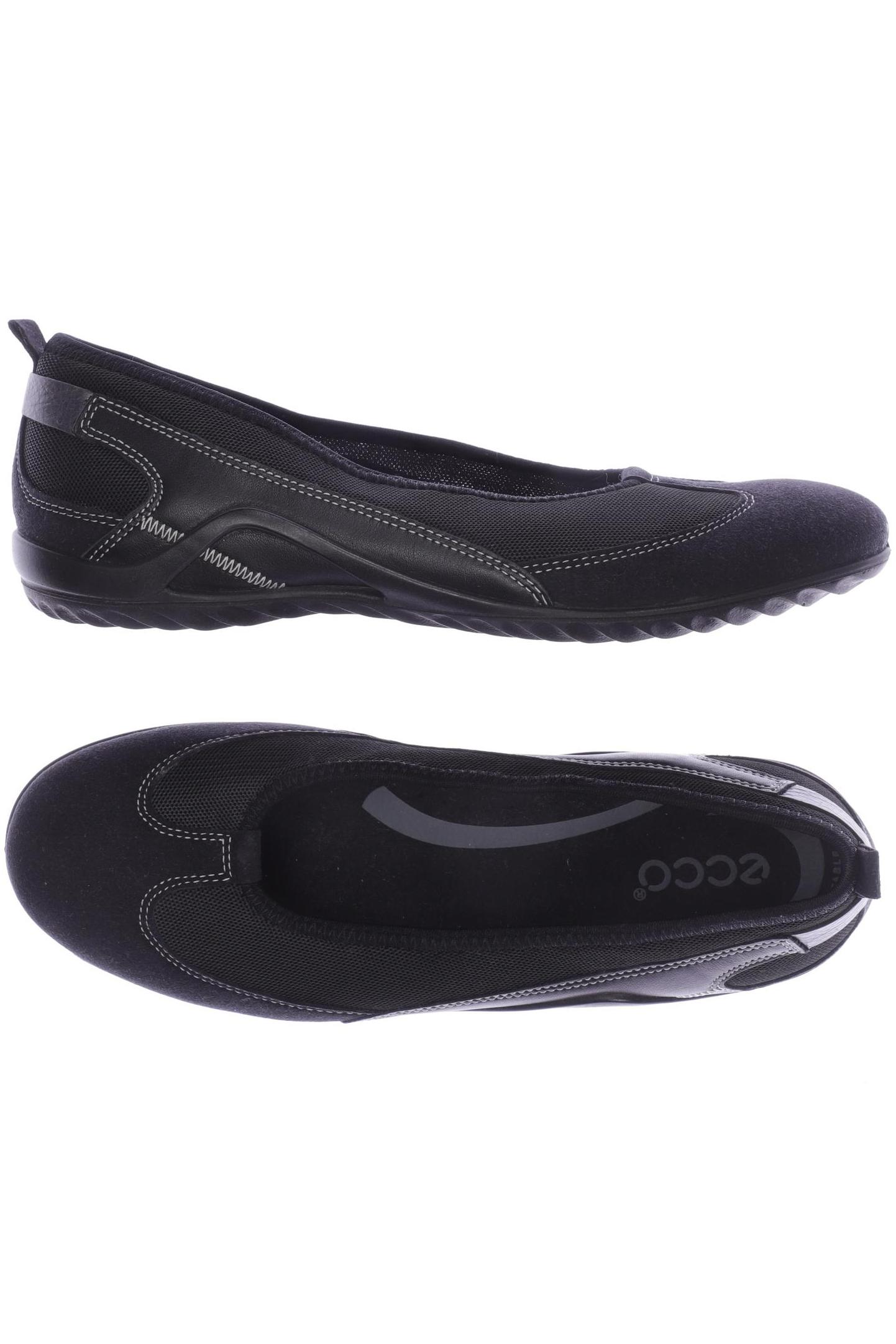 

Ecco Damen Ballerinas, schwarz