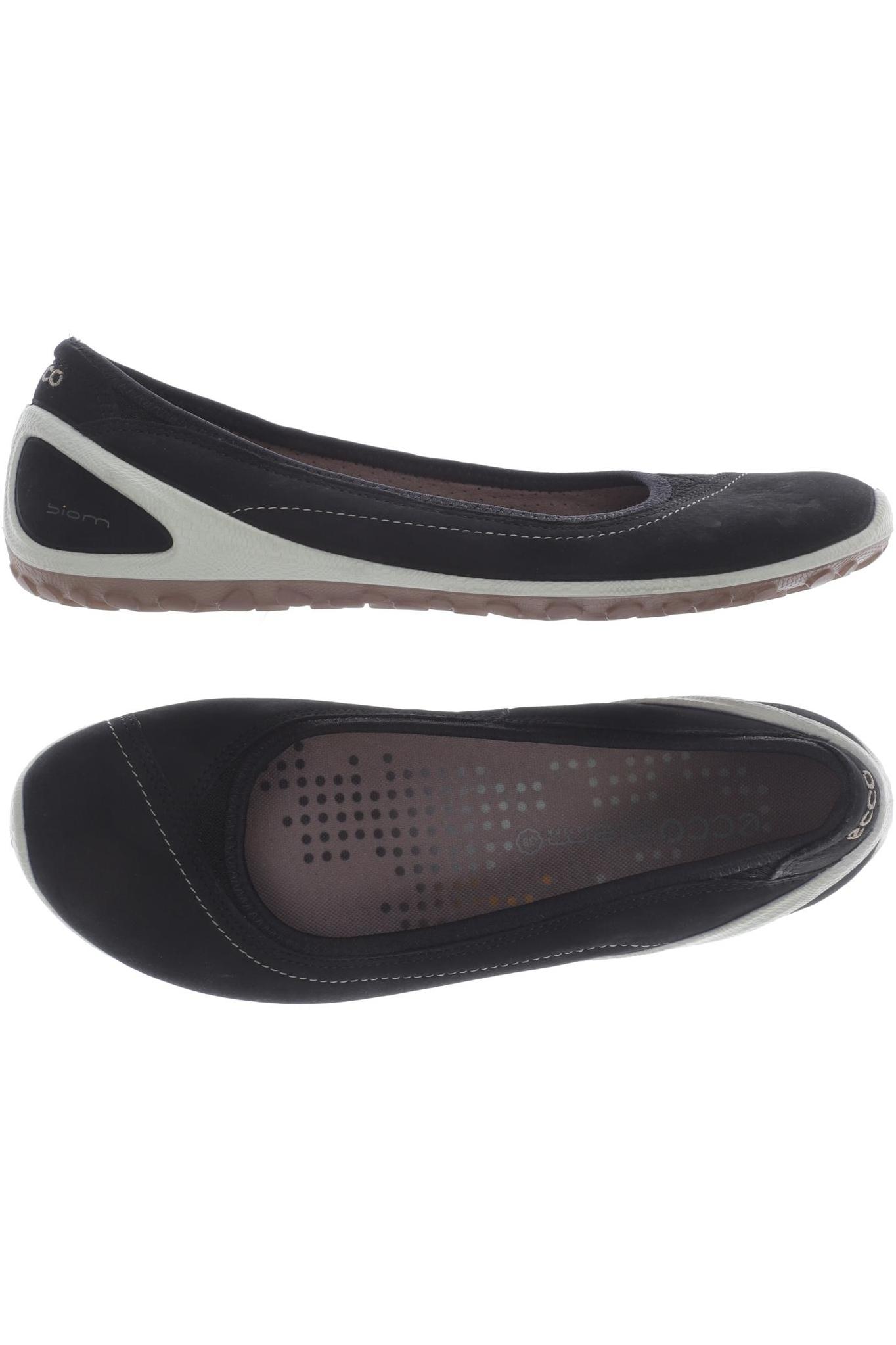 

Ecco Damen Ballerinas, schwarz