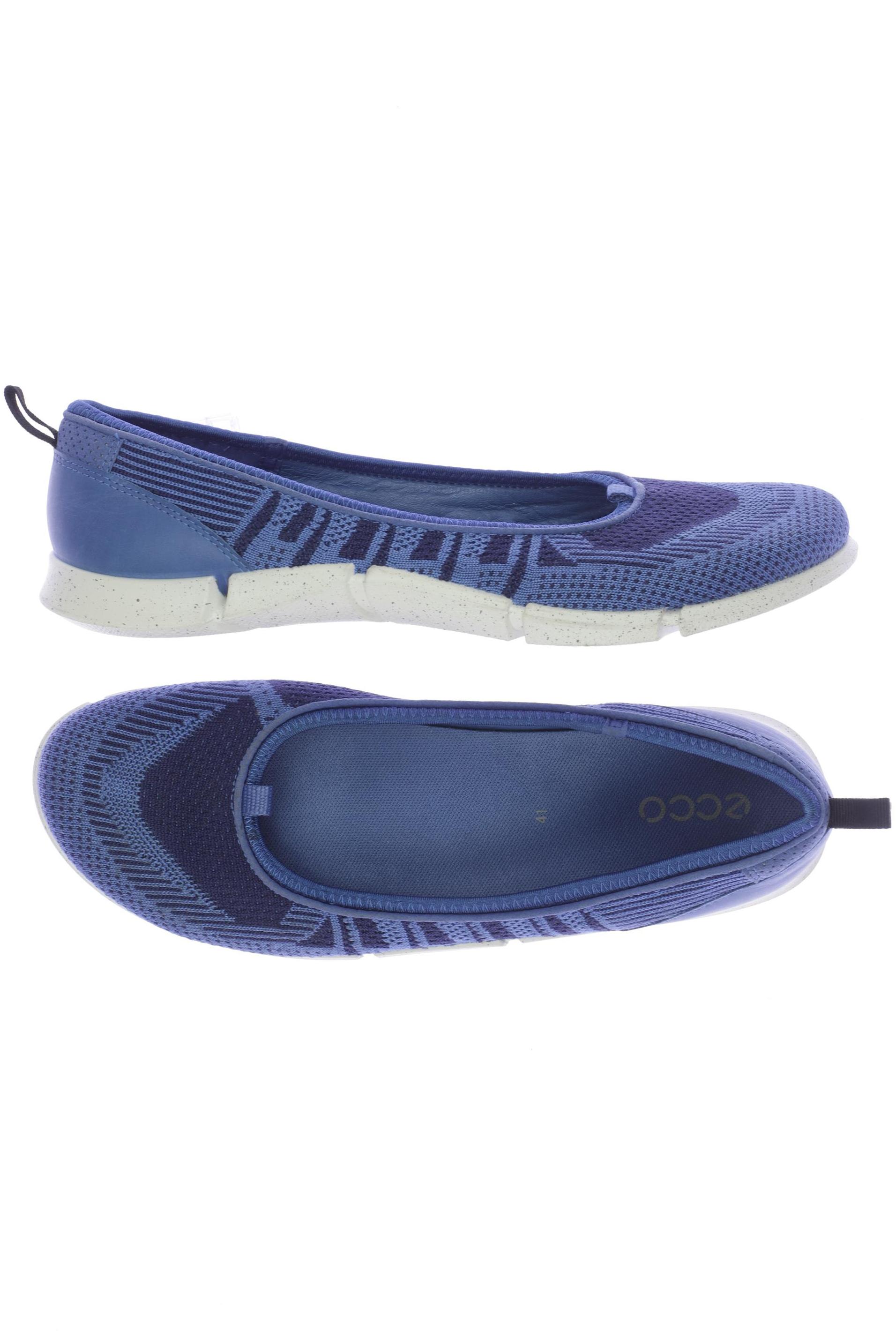 

Ecco Damen Ballerinas, blau, Gr. 41