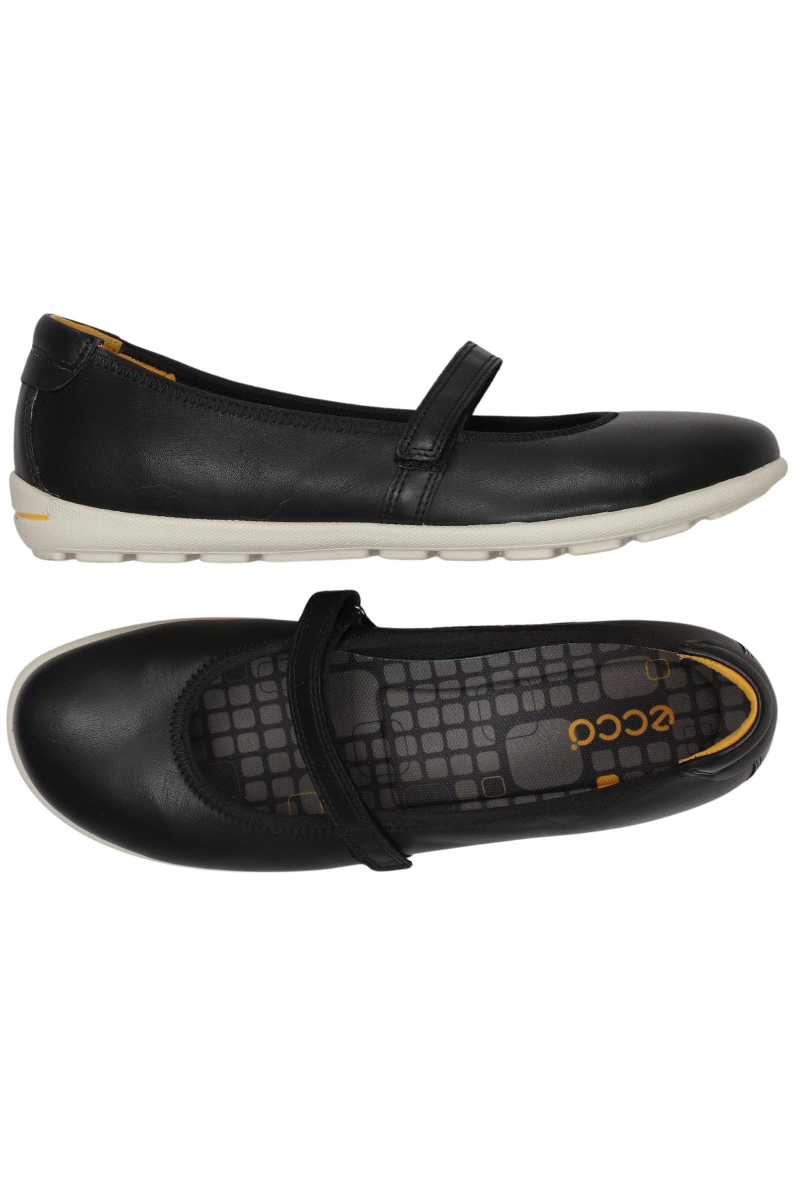 

Ecco Damen Ballerinas, schwarz, Gr. 40