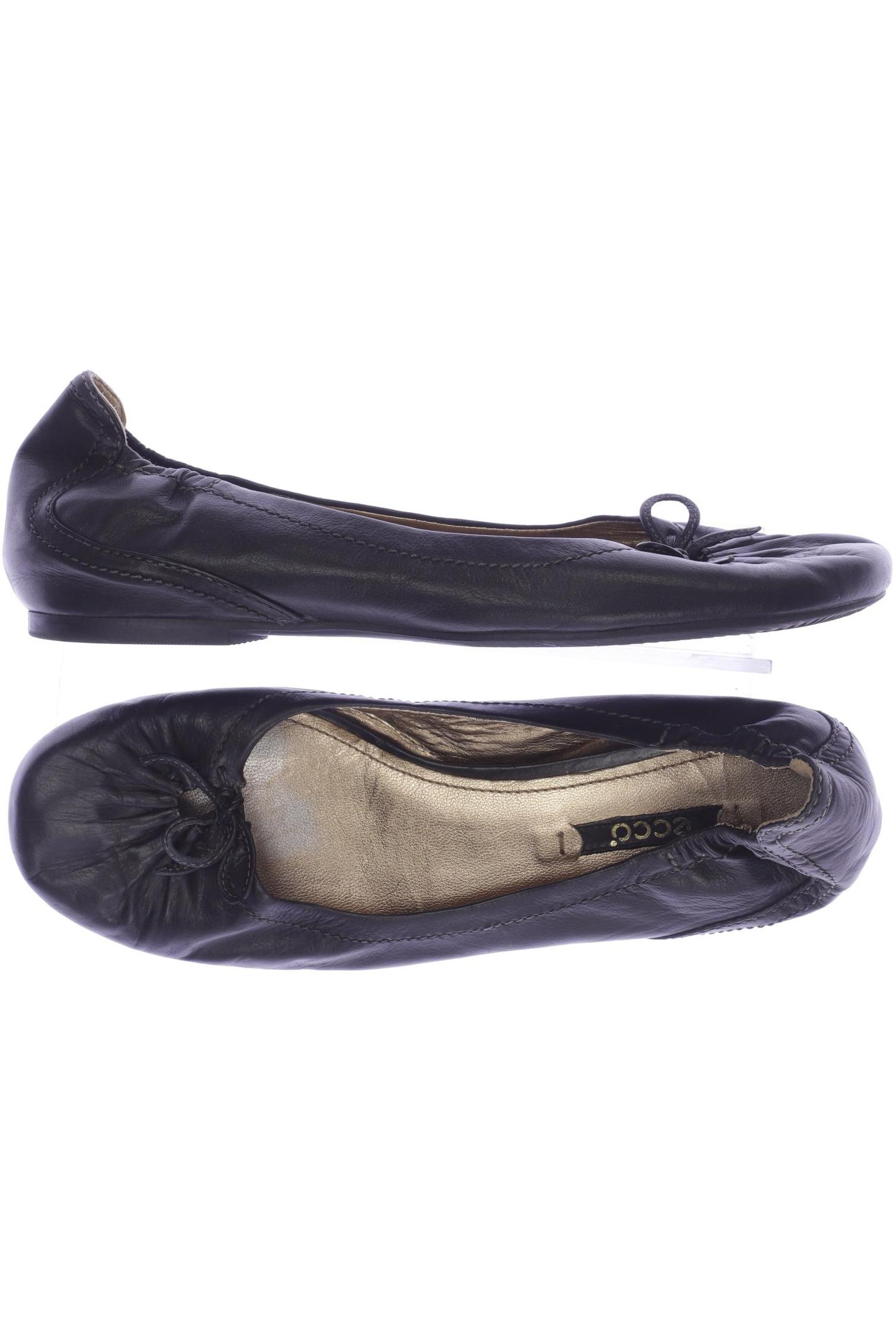 

Ecco Damen Ballerinas, schwarz, Gr. 39