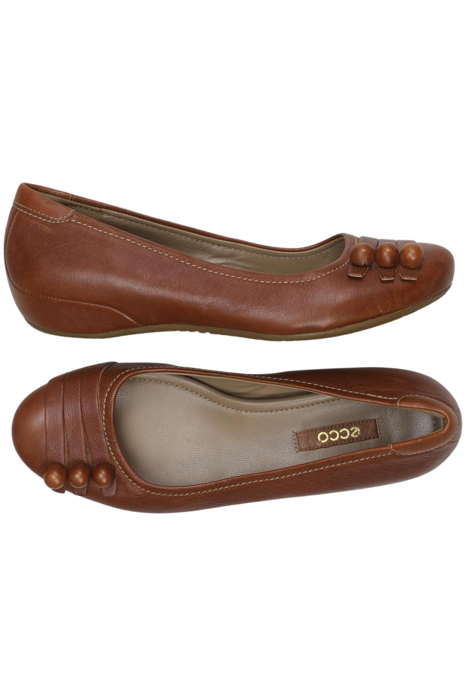 

Ecco Damen Ballerinas, braun, Gr. 36