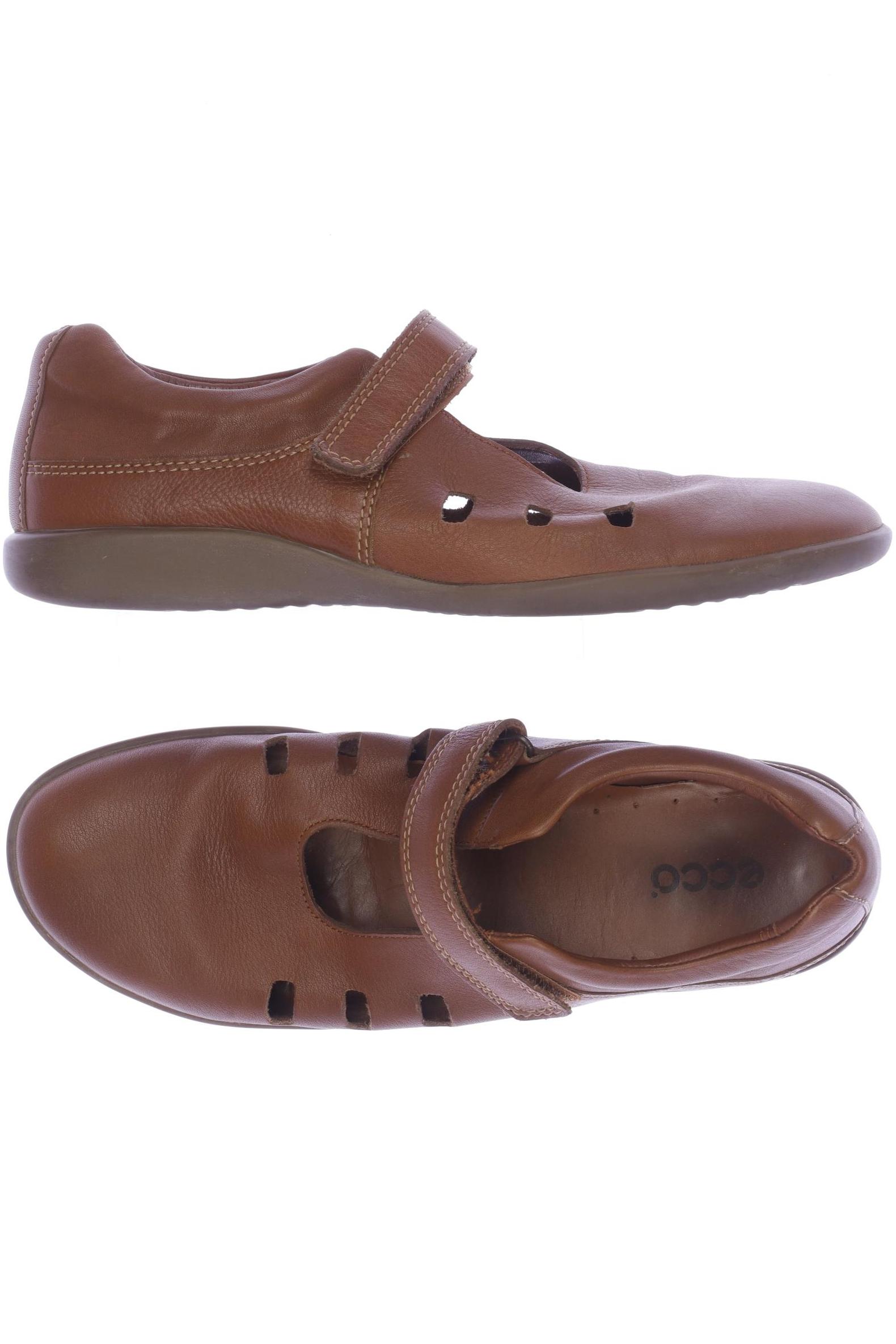 

Ecco Damen Halbschuh, braun, Gr. 6.5