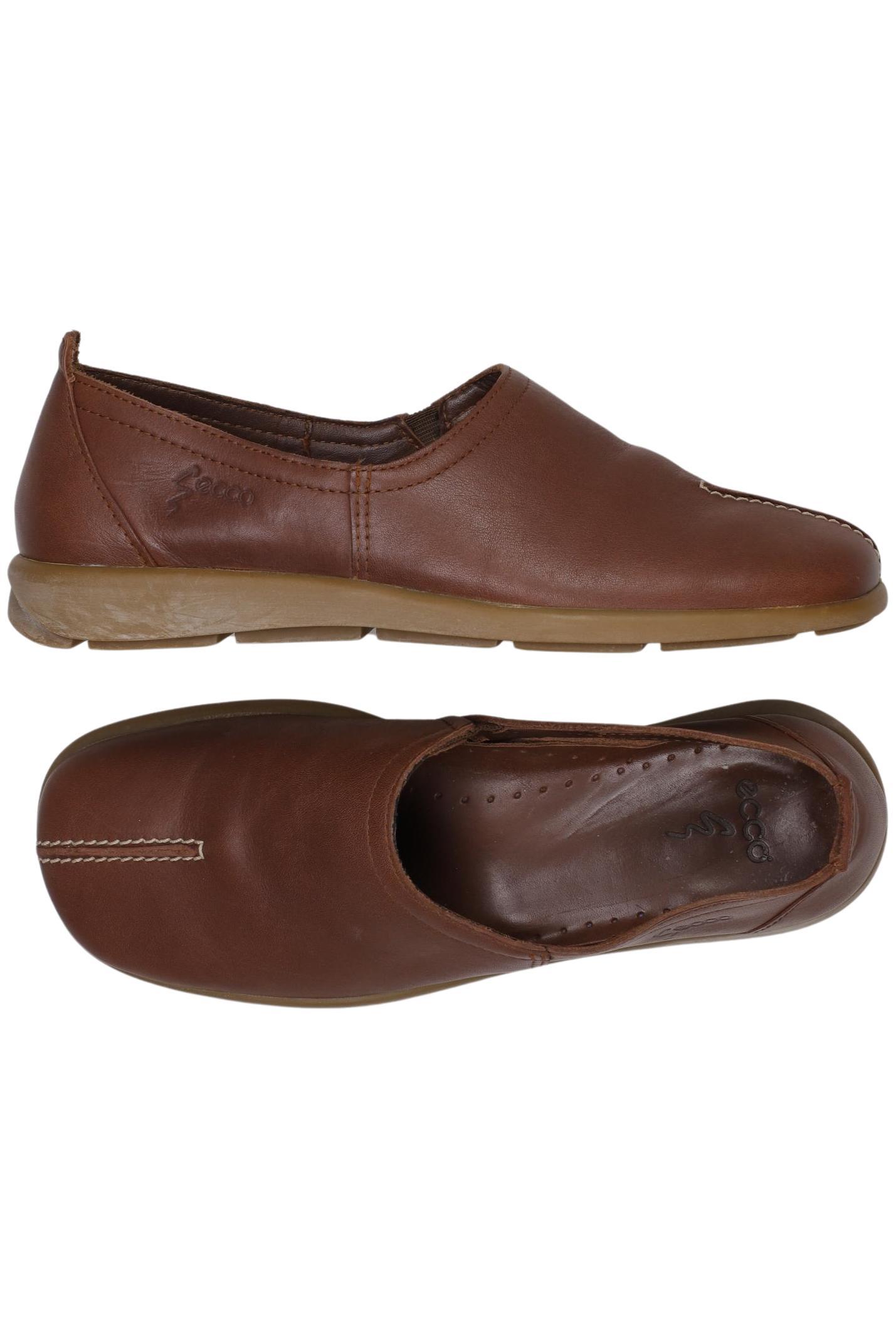 

Ecco Damen Halbschuh, braun, Gr. 4.5