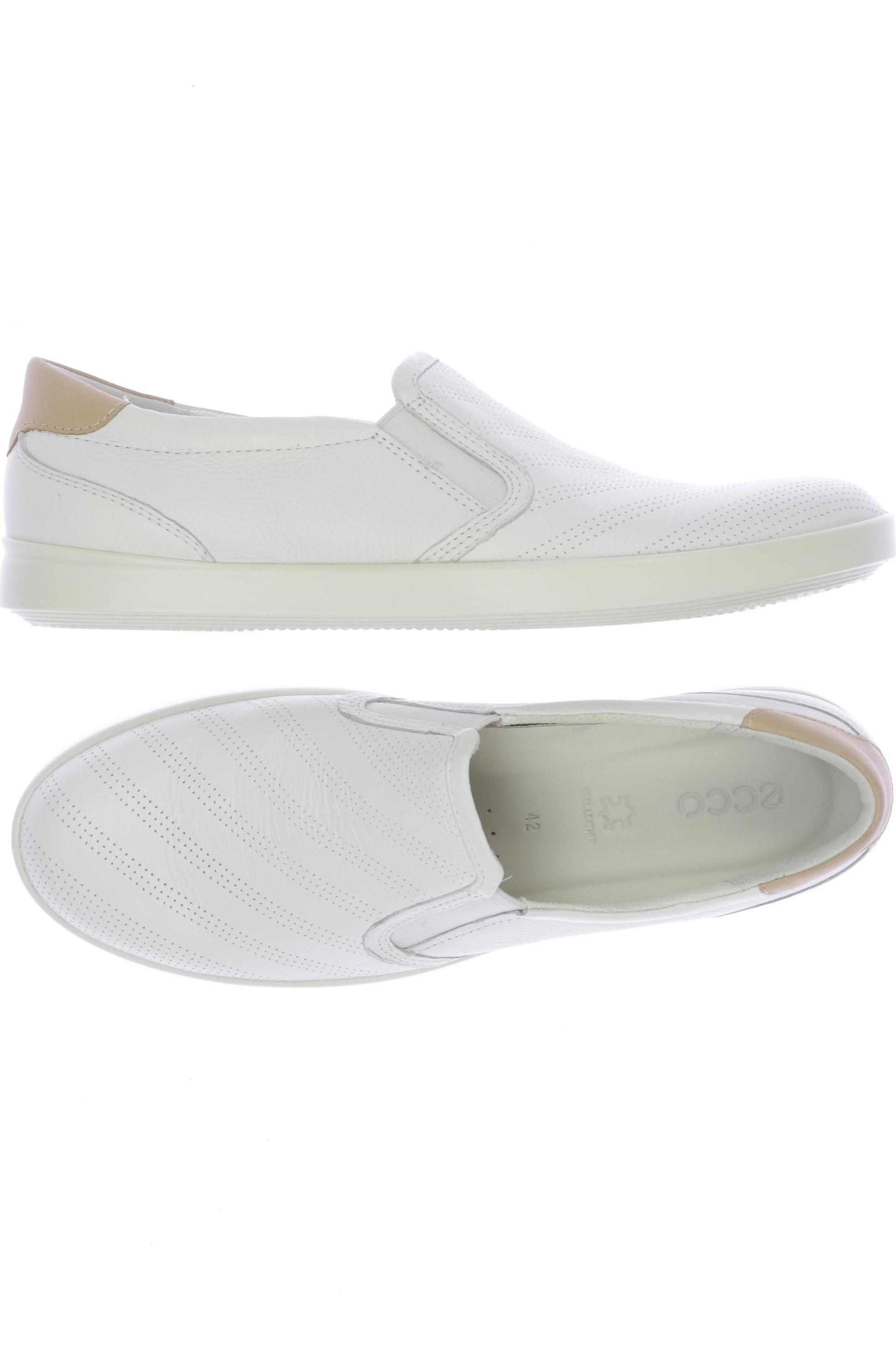 

Ecco Damen Halbschuh, weiß, Gr. 42